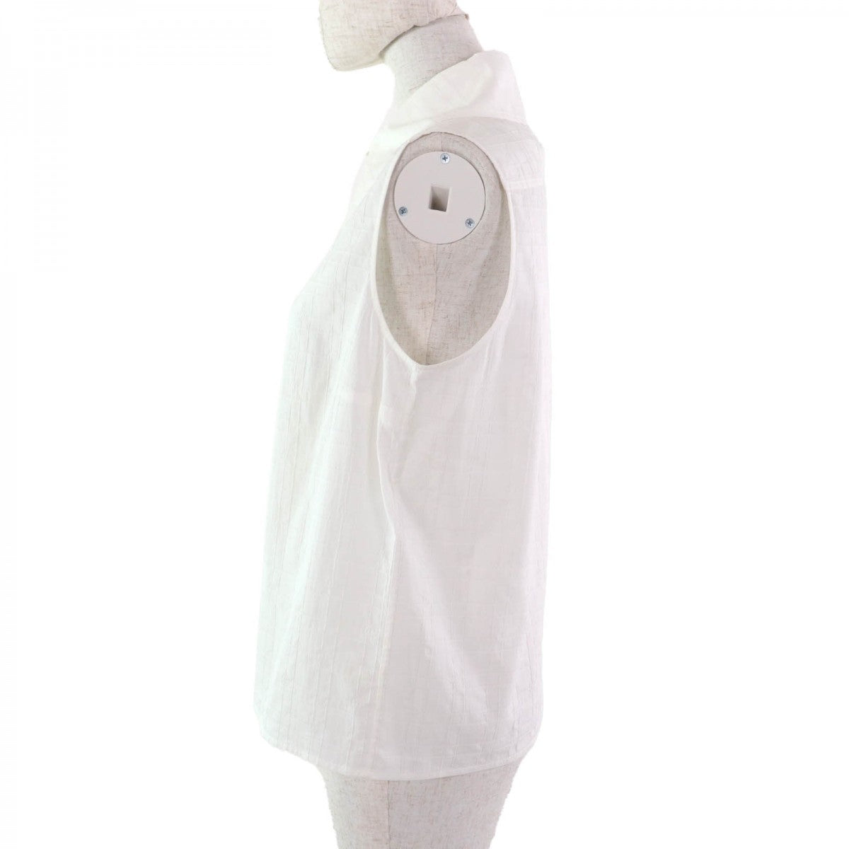 CHANEL blouse P78855 cotton white 38