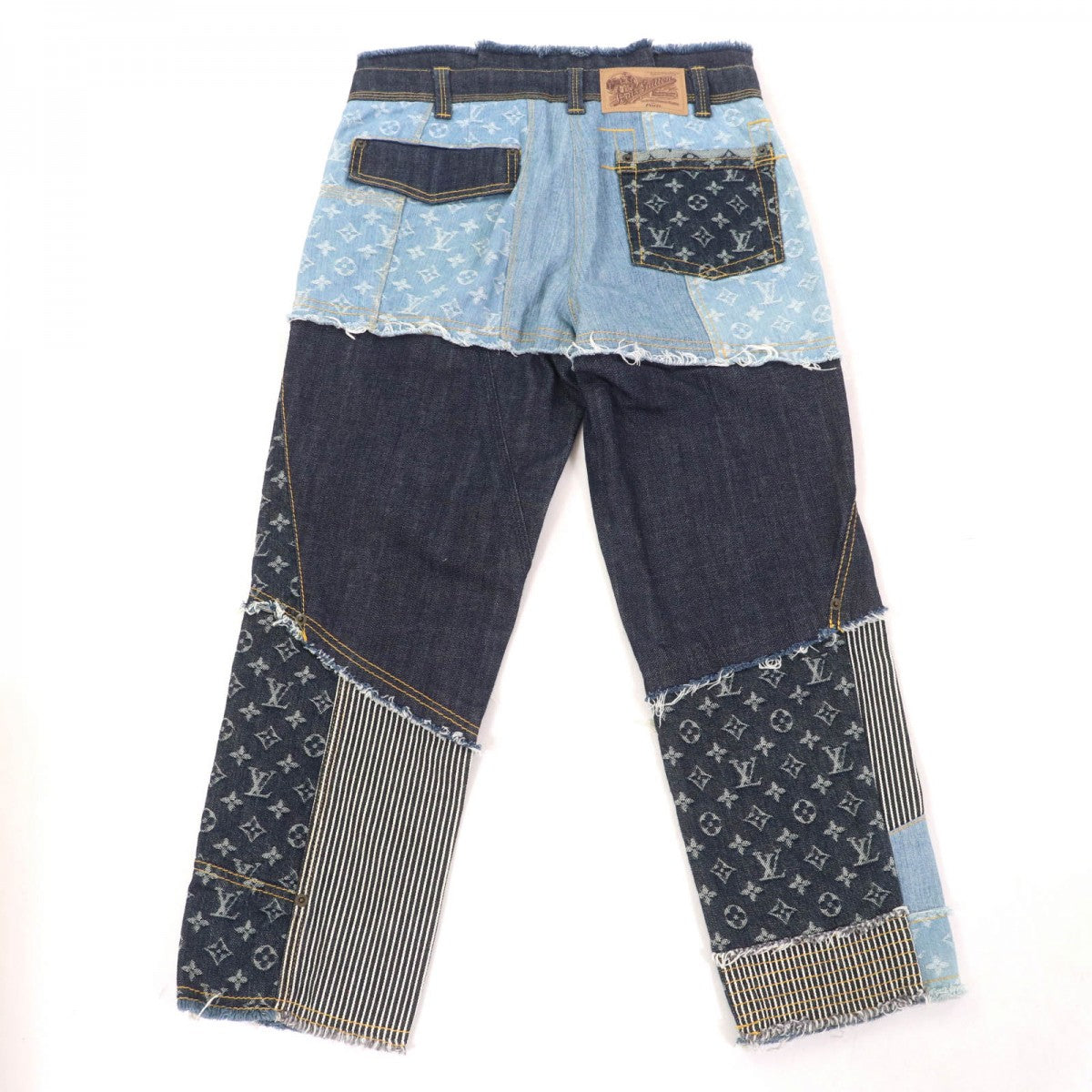 LOUIS VUITTON Denim pants 07SS cotton Indigo 38