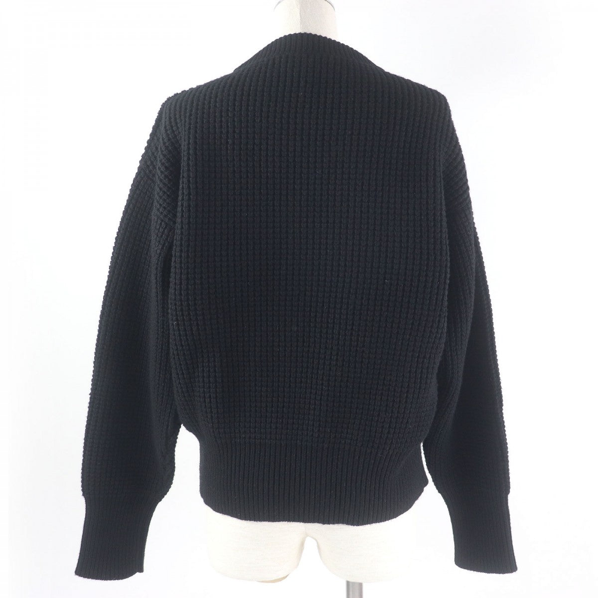 LOUIS VUITTON knit wool black LV Street Sign S