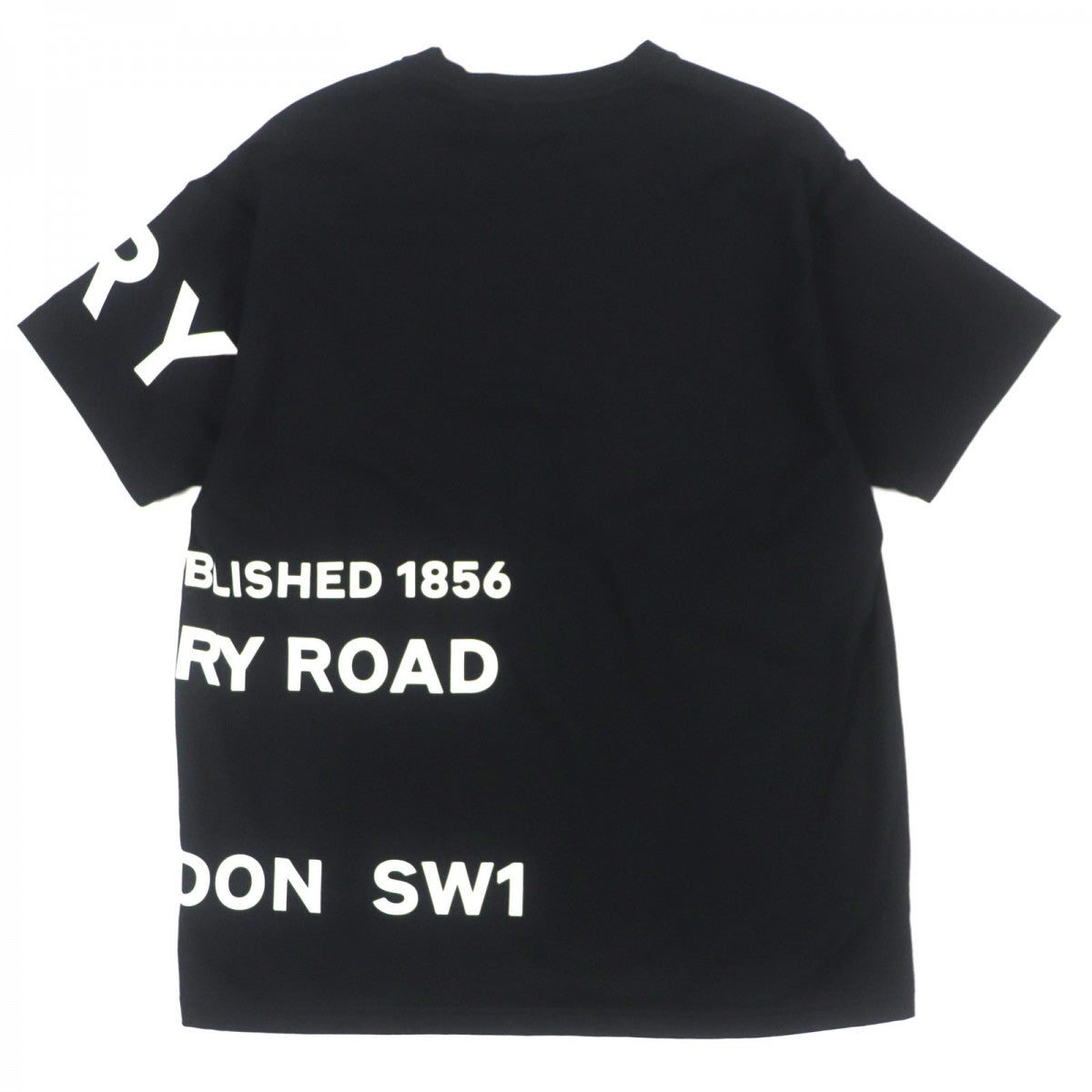 BURBERRY Short sleeve T-shirt cotton black S