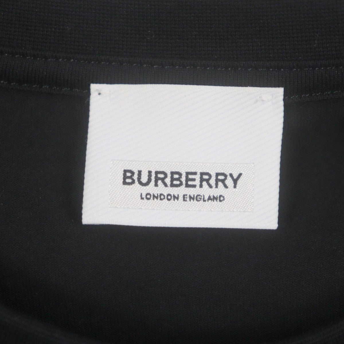 BURBERRY Short sleeve T-shirt cotton black S