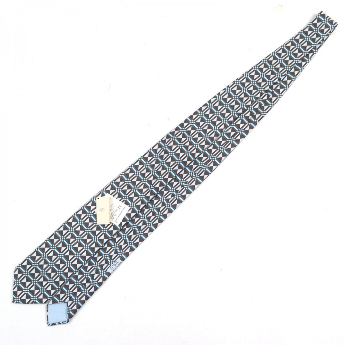 HERMES tie silk multicolor CRAVATE
