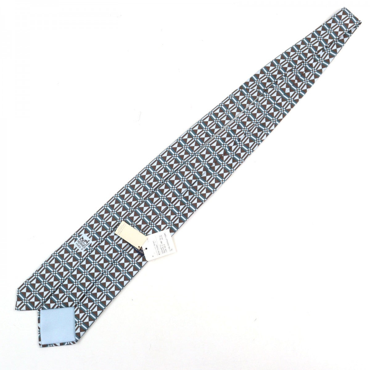 HERMES tie silk multicolor CRAVATE