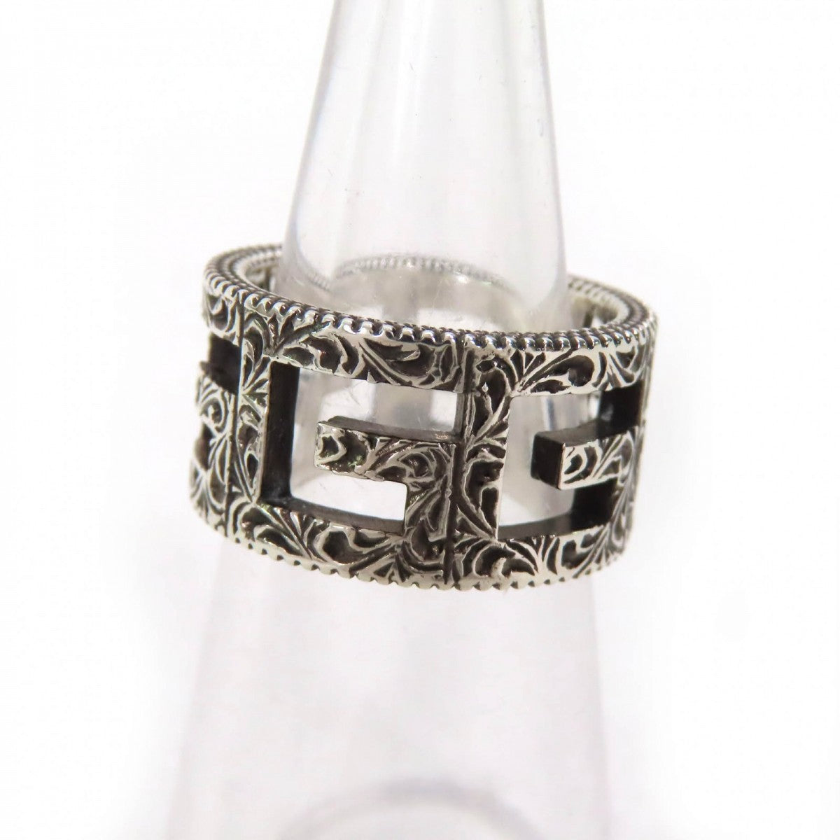 GUCCI Ring AG925 Silver Arabesque 11