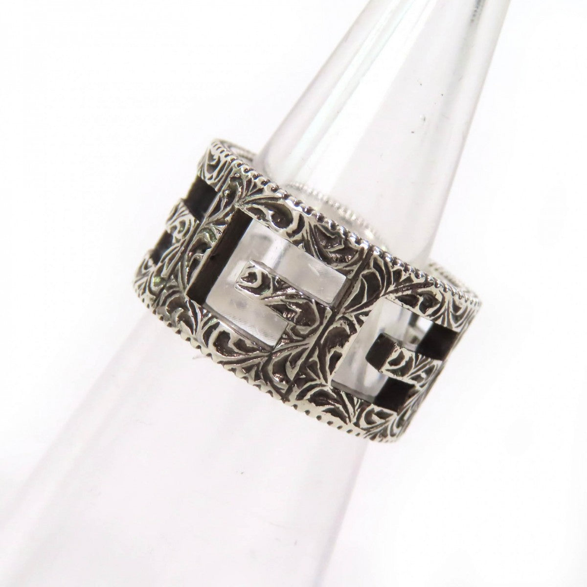 GUCCI Ring AG925 Silver Arabesque 11