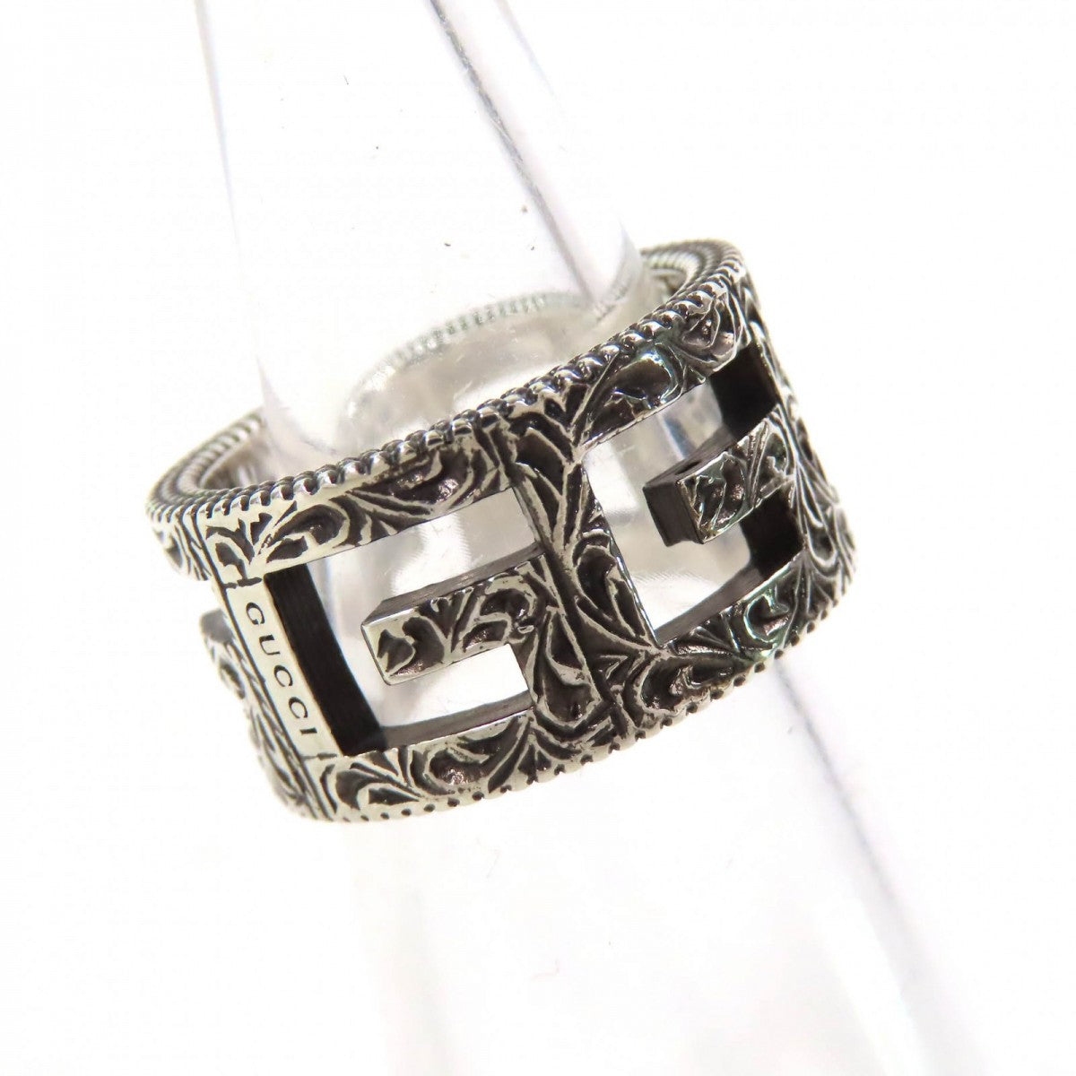 GUCCI Ring AG925 Silver Arabesque 11