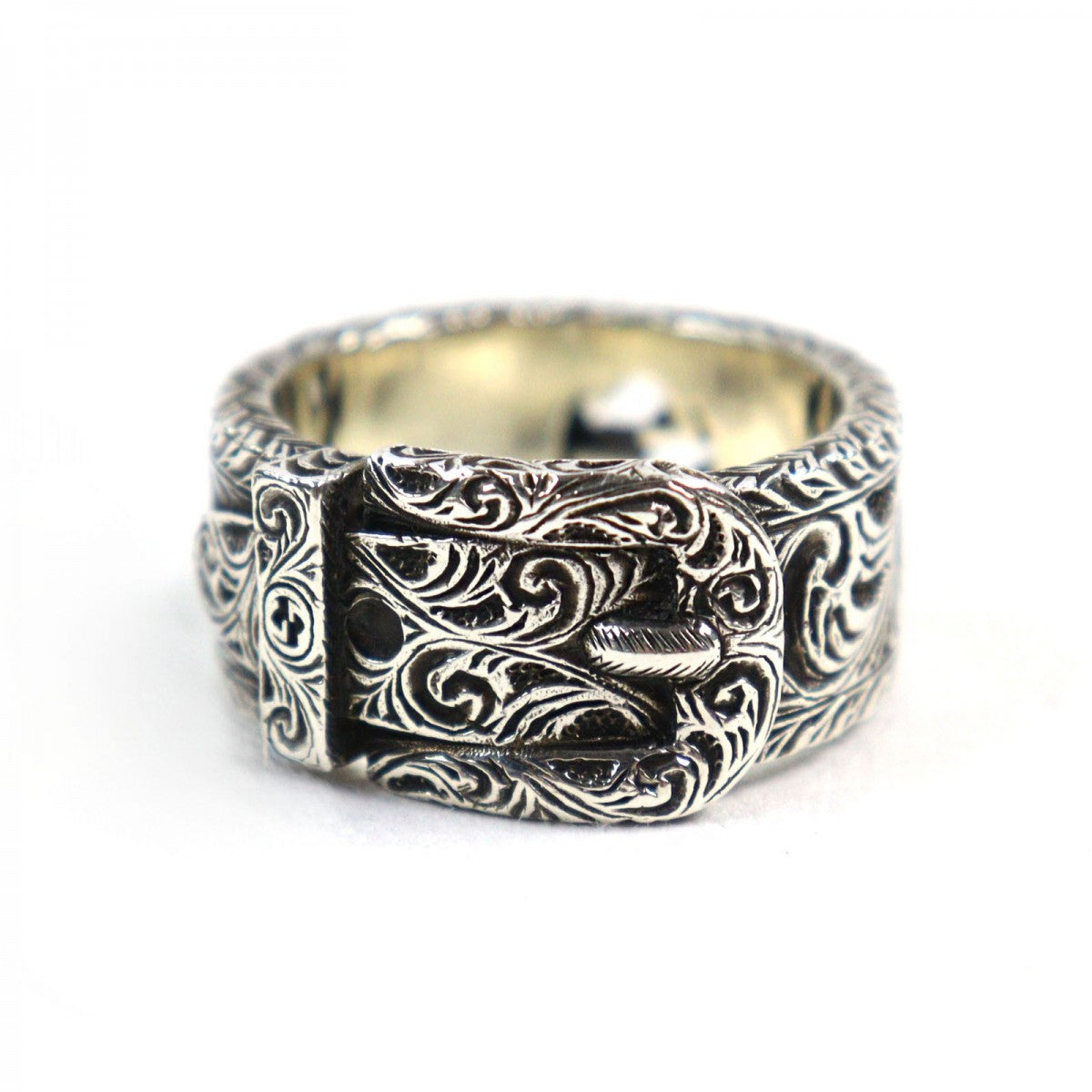 GUCCI Ring AG925 Silver Arabesque Ring 21