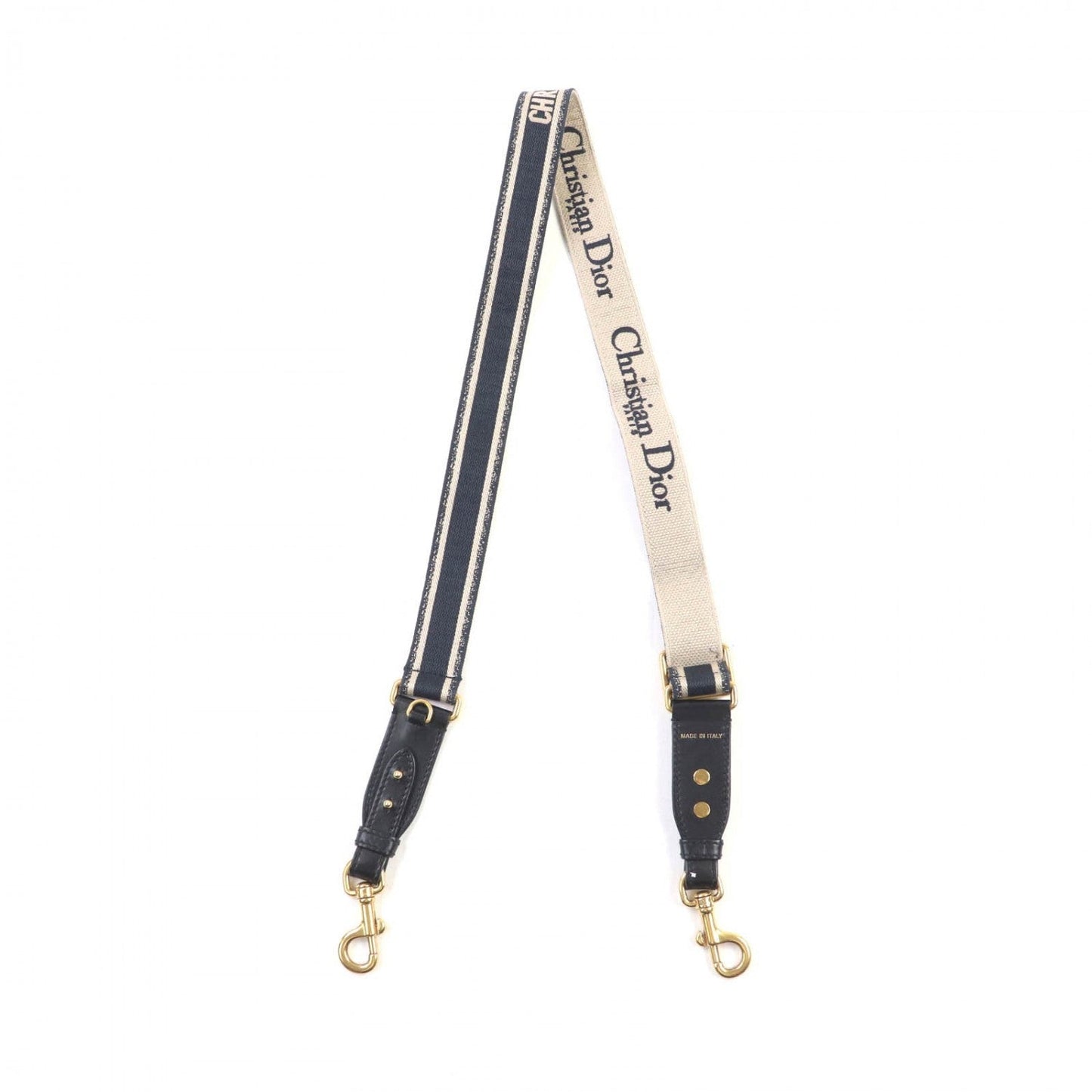 Christian Dior Shoulder strap S8553CBTE canvas Navy