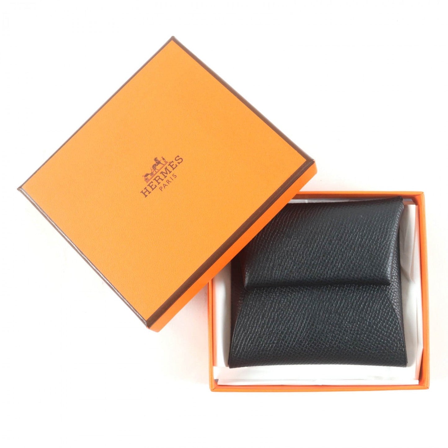 HERMES Coin case Epsom black Bastia