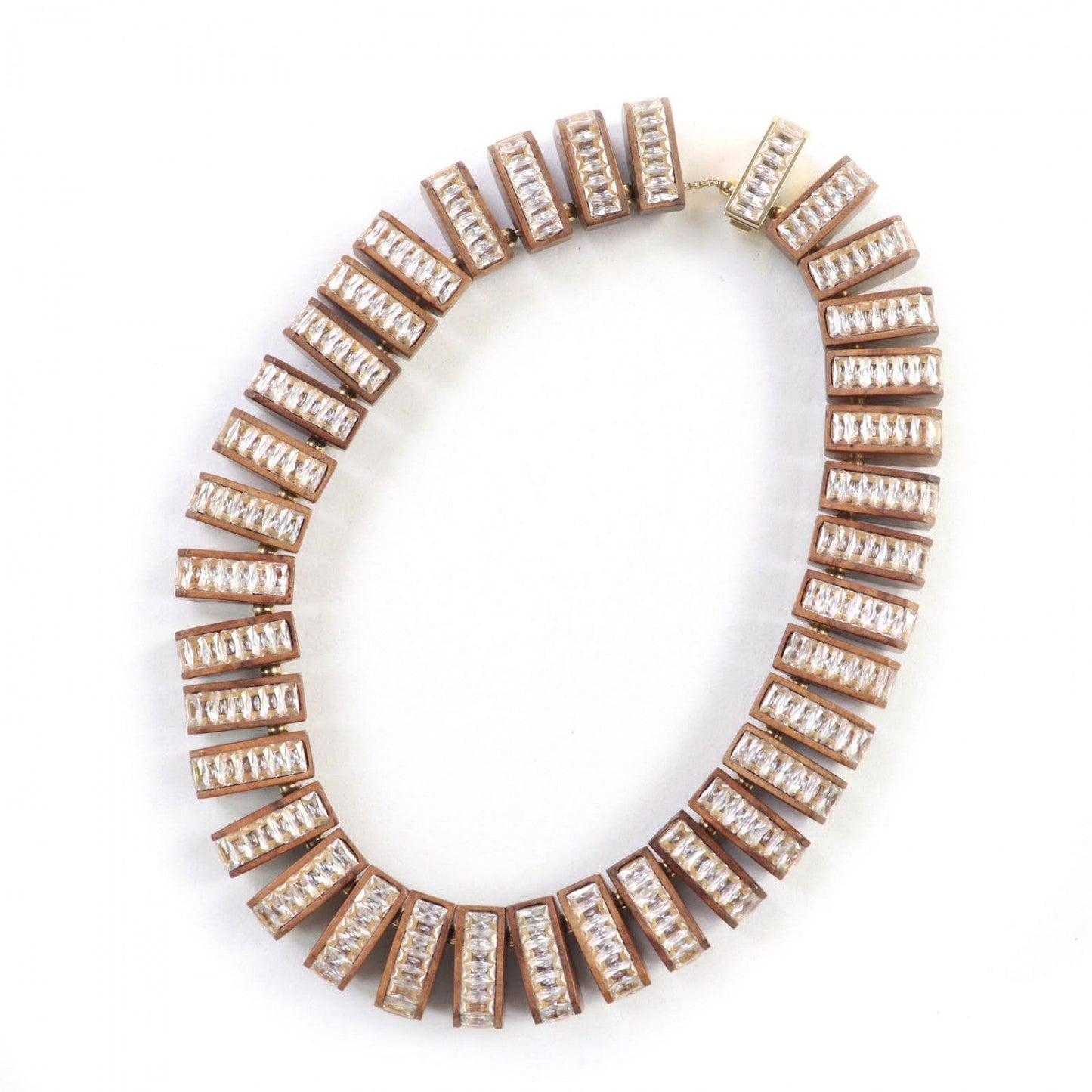 BOTTEGAVENETA choker Radhika Wood Brown