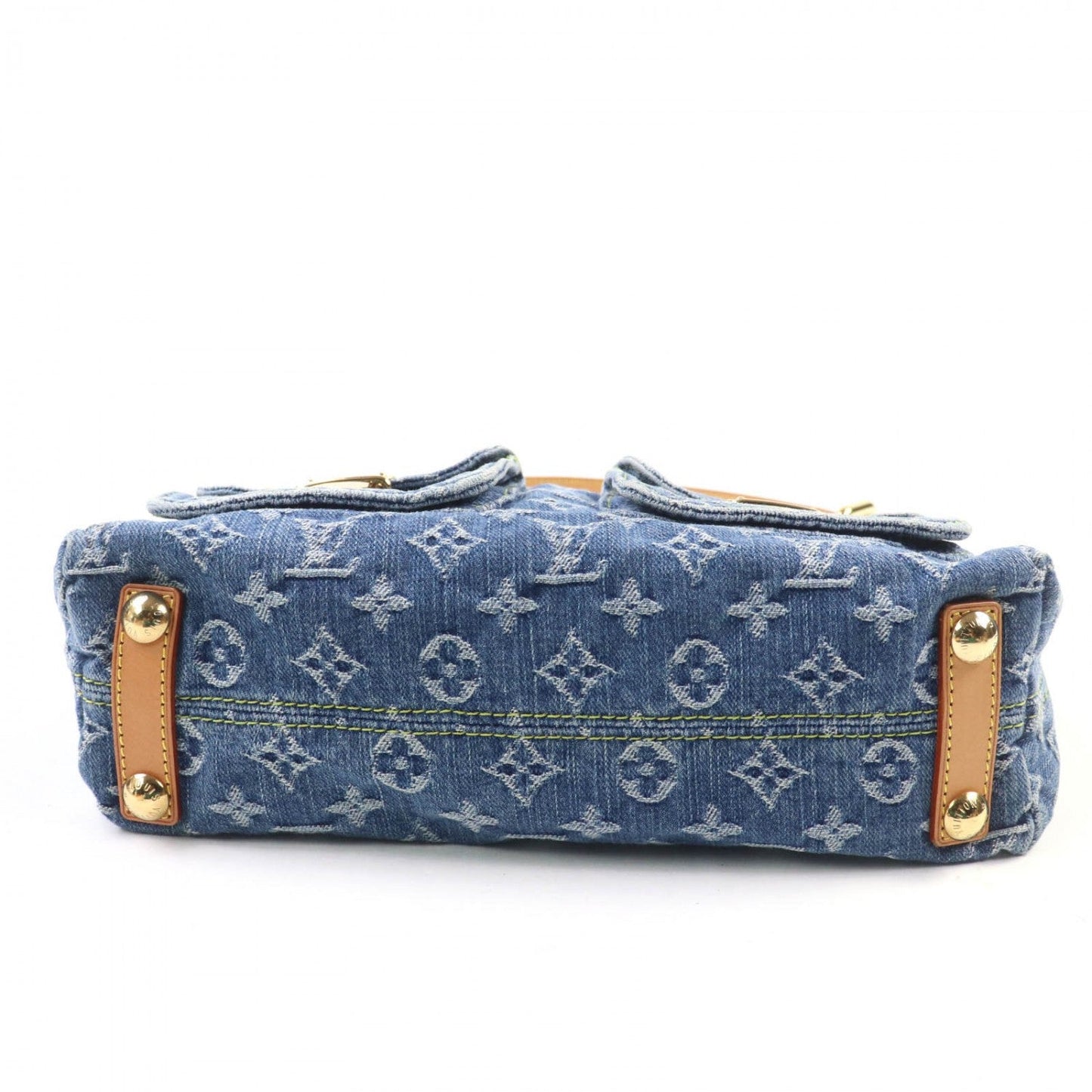 LOUIS VUITTON Handbag M95049 Monogram denim blue Monogram Denim Buggy PM