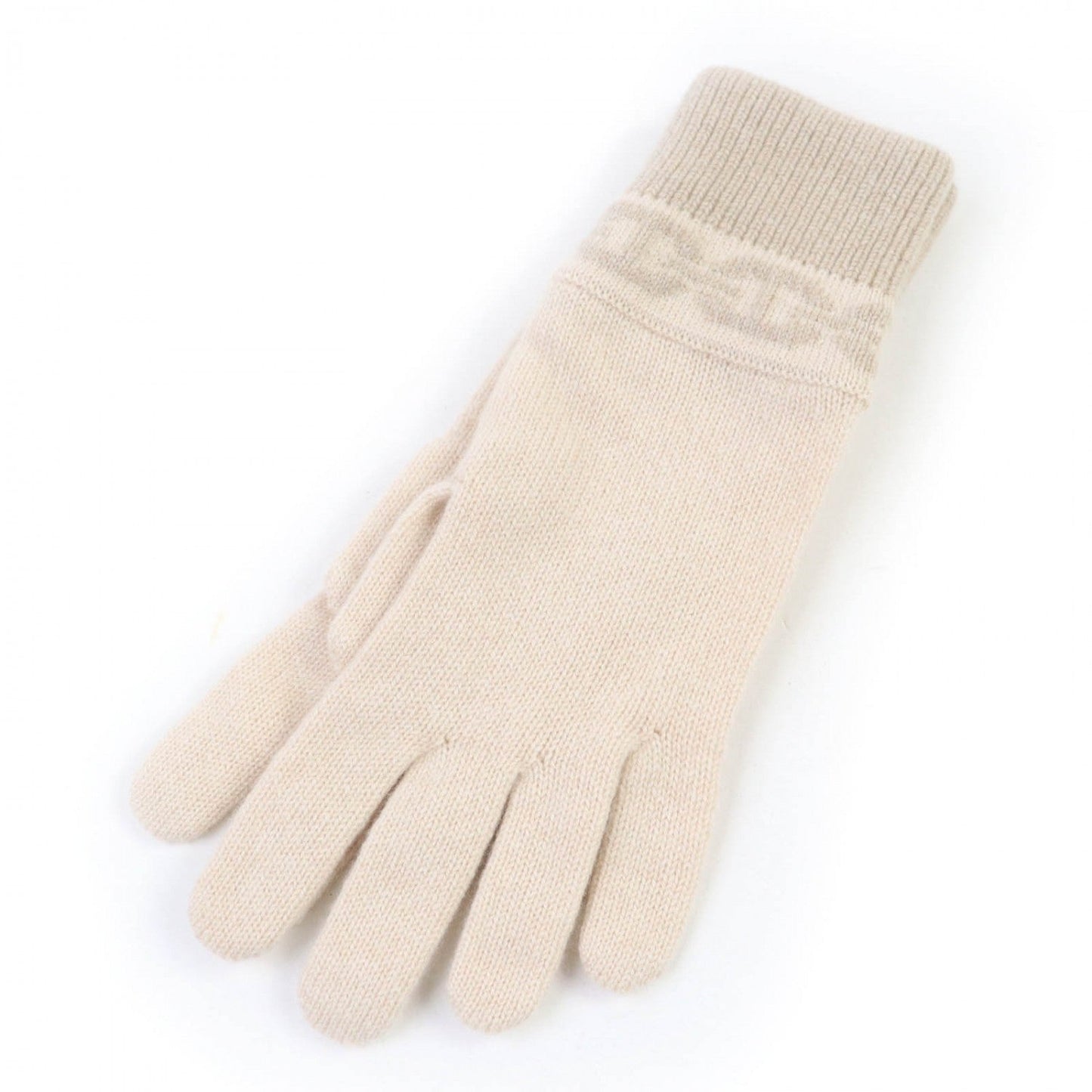HERMES gloves cashmere beige Heaven M
