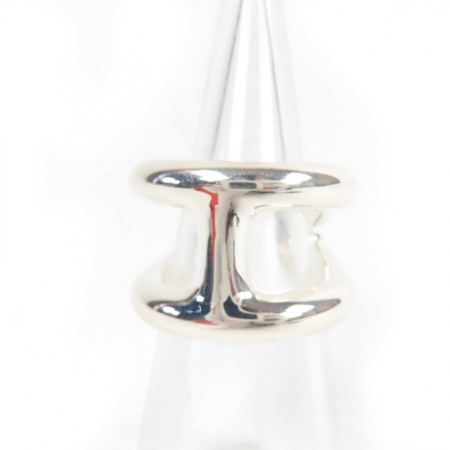 HERMES Ring AG925 Silver Osmoz GM Ring 50