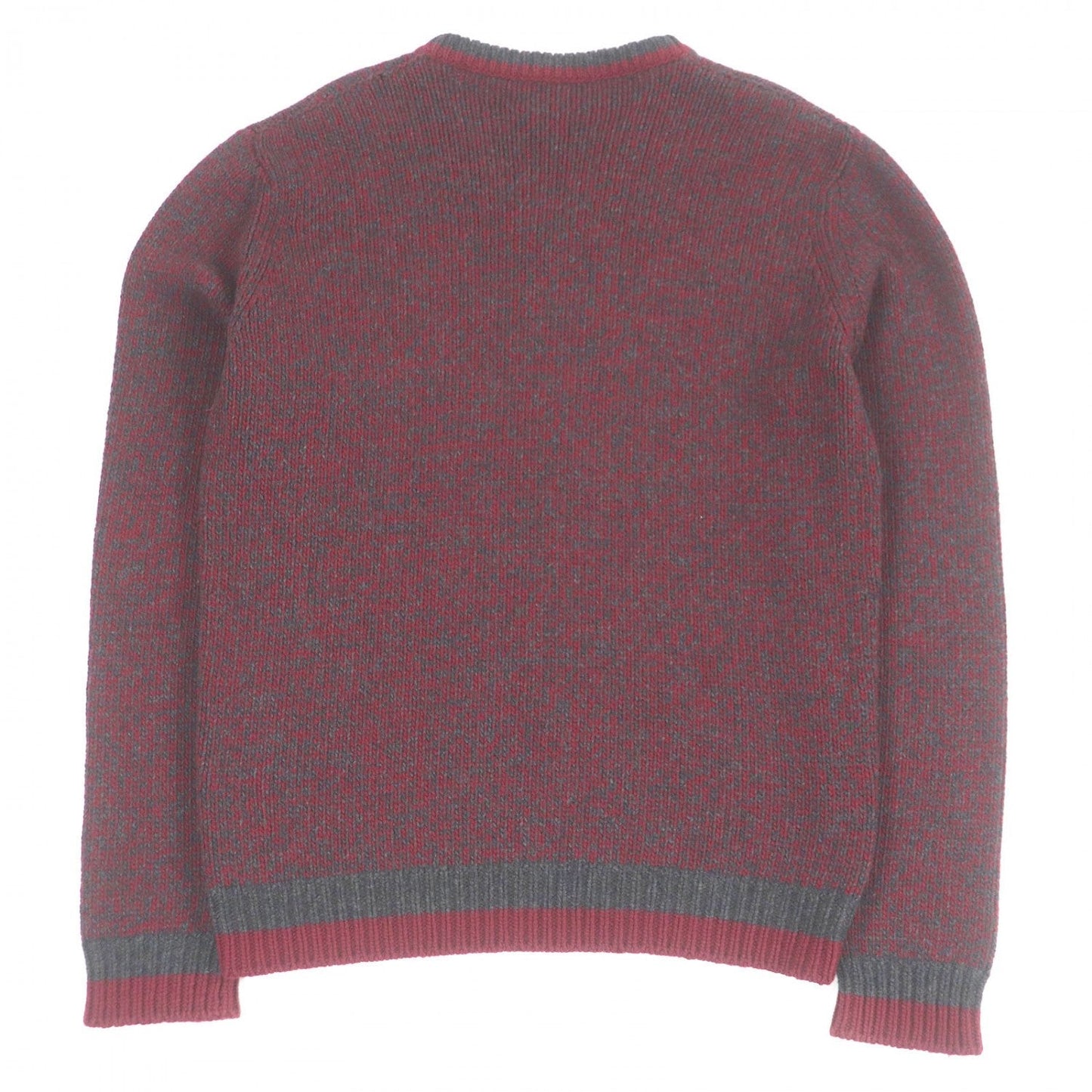 HERMES sweater cashmere Bordeaux Grey M