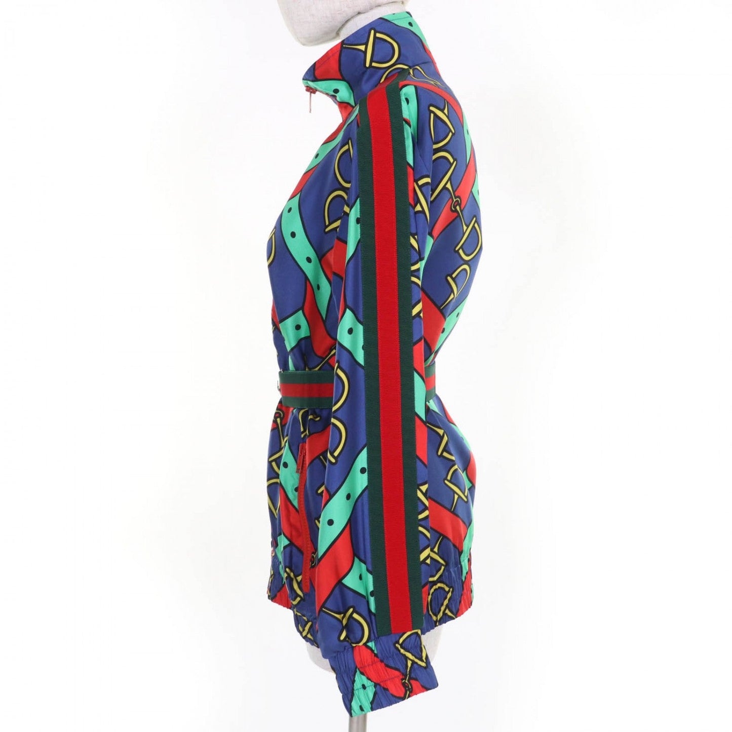 GUCCI Jacket 743005 silk multicolor XS