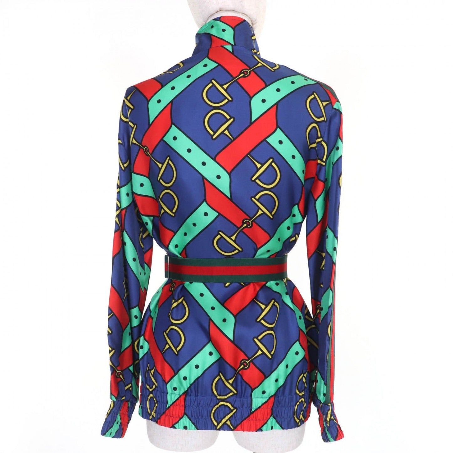 GUCCI Jacket 743005 silk multicolor XS