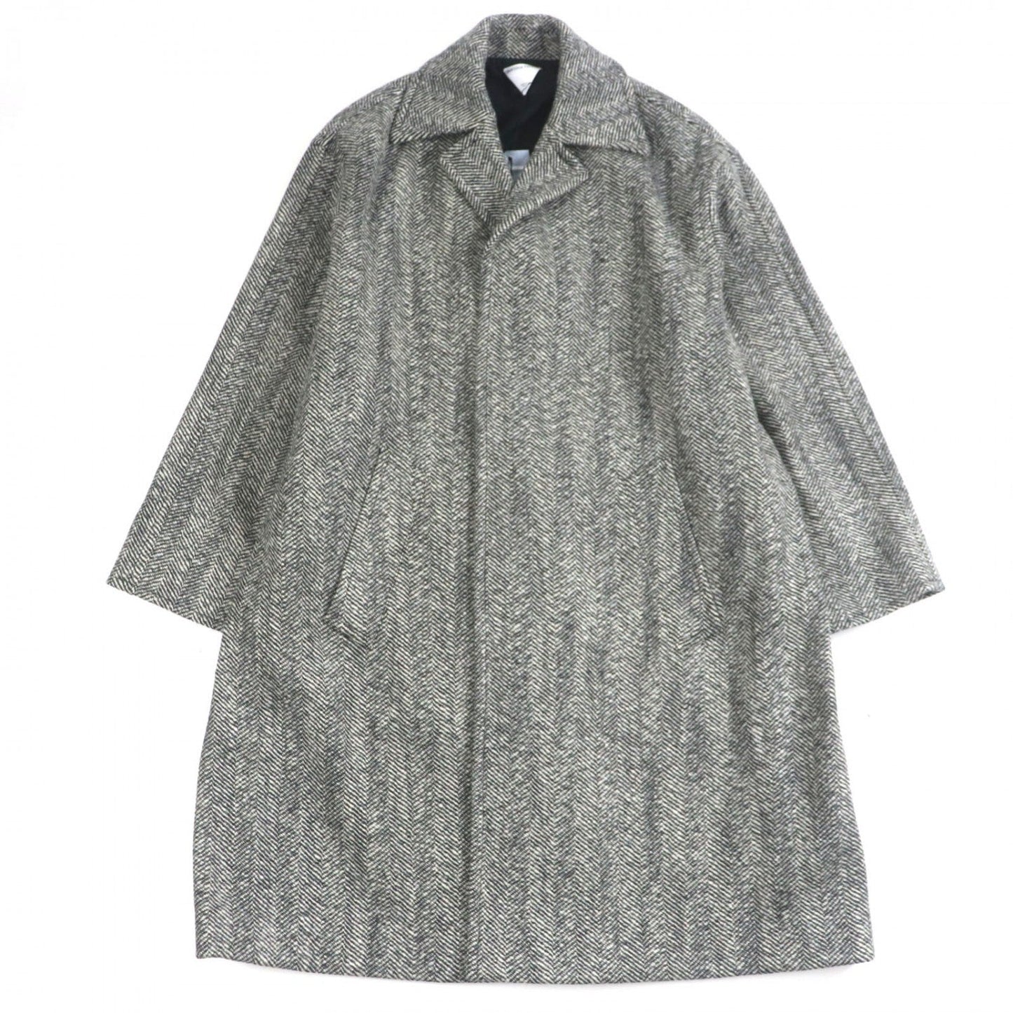 BOTTEGAVENETA coat 748804 wool Black White 52