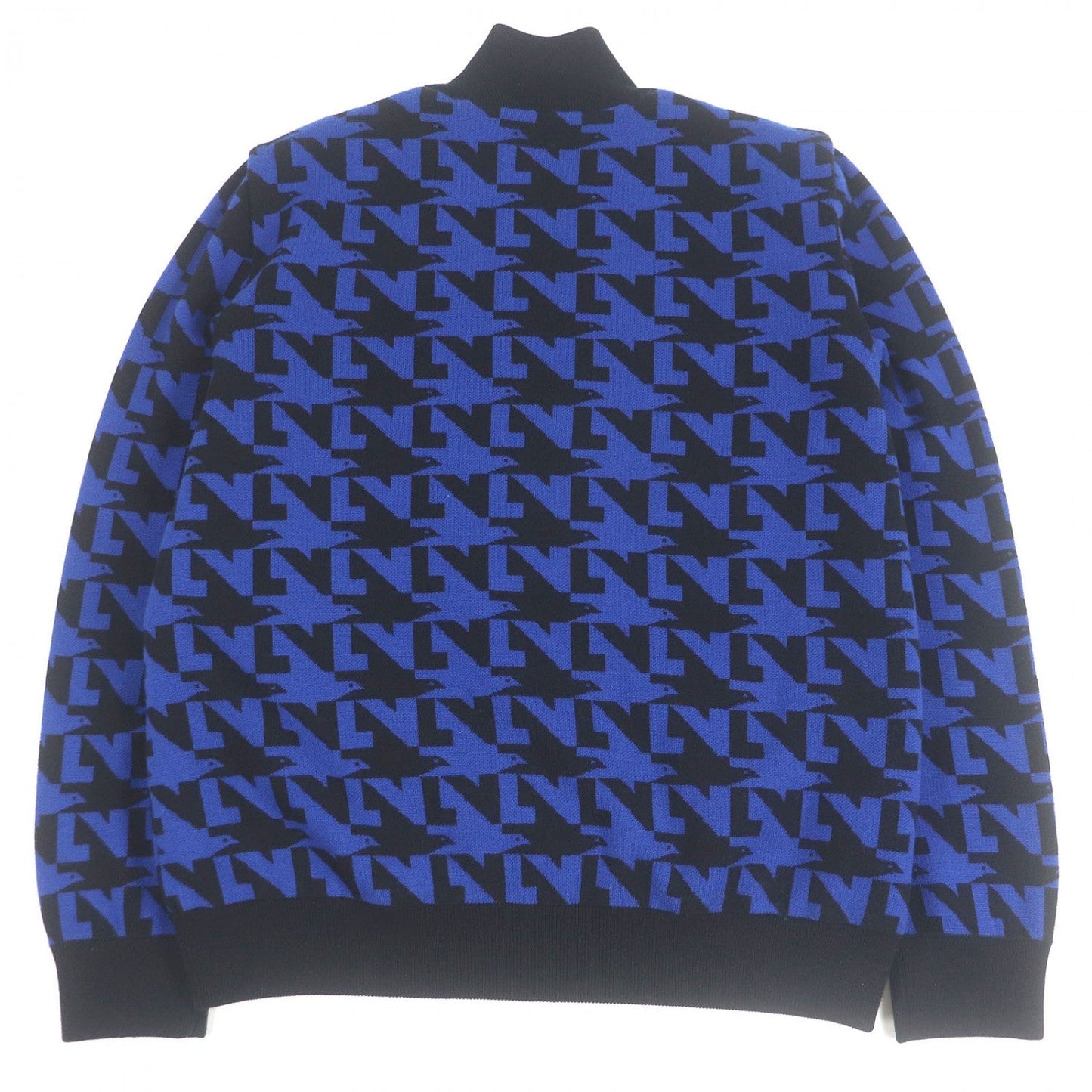 LOUIS VUITTON Blouson wool blue-black XXL