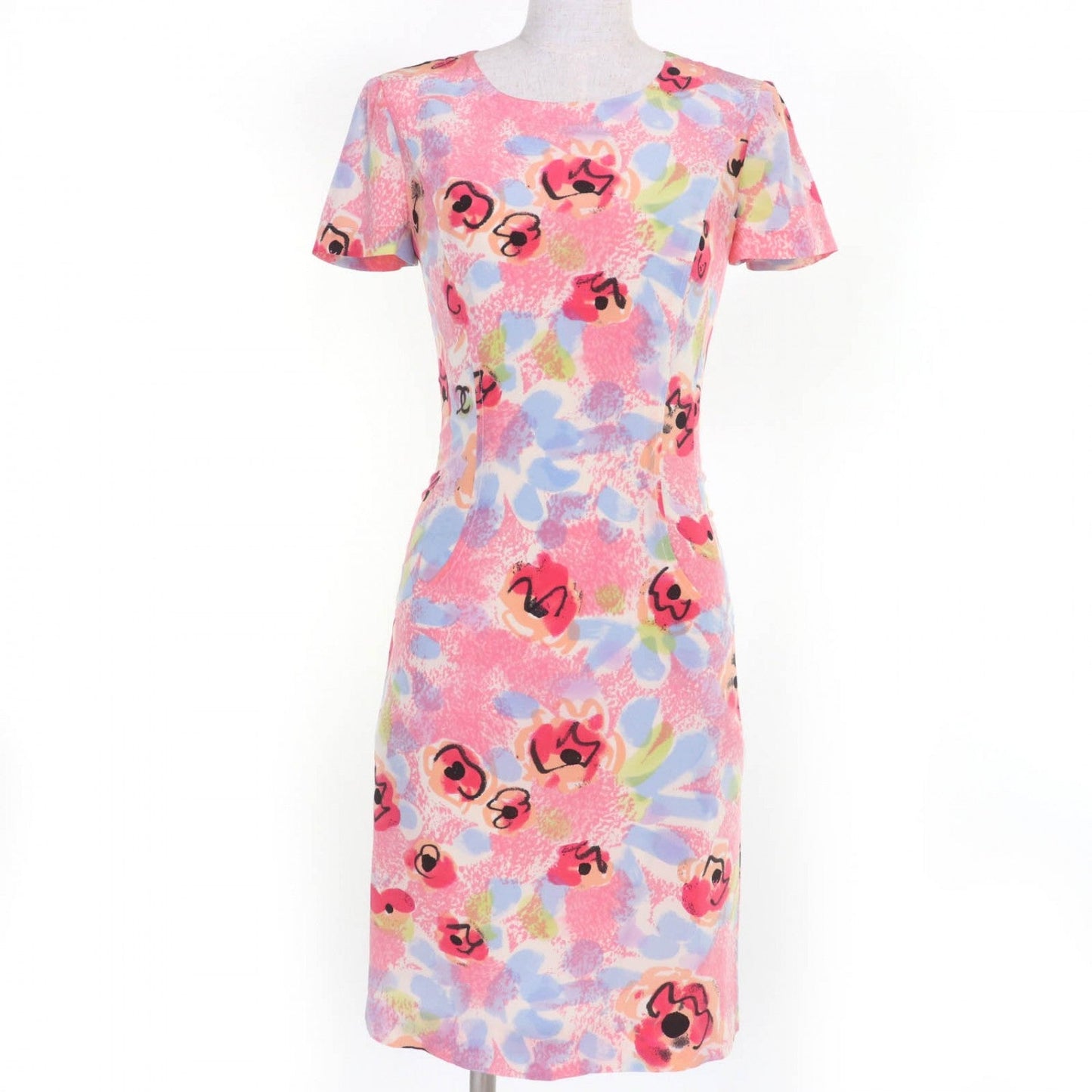 CHANEL one piece 97P P07755W03016 cotton multicolor 36