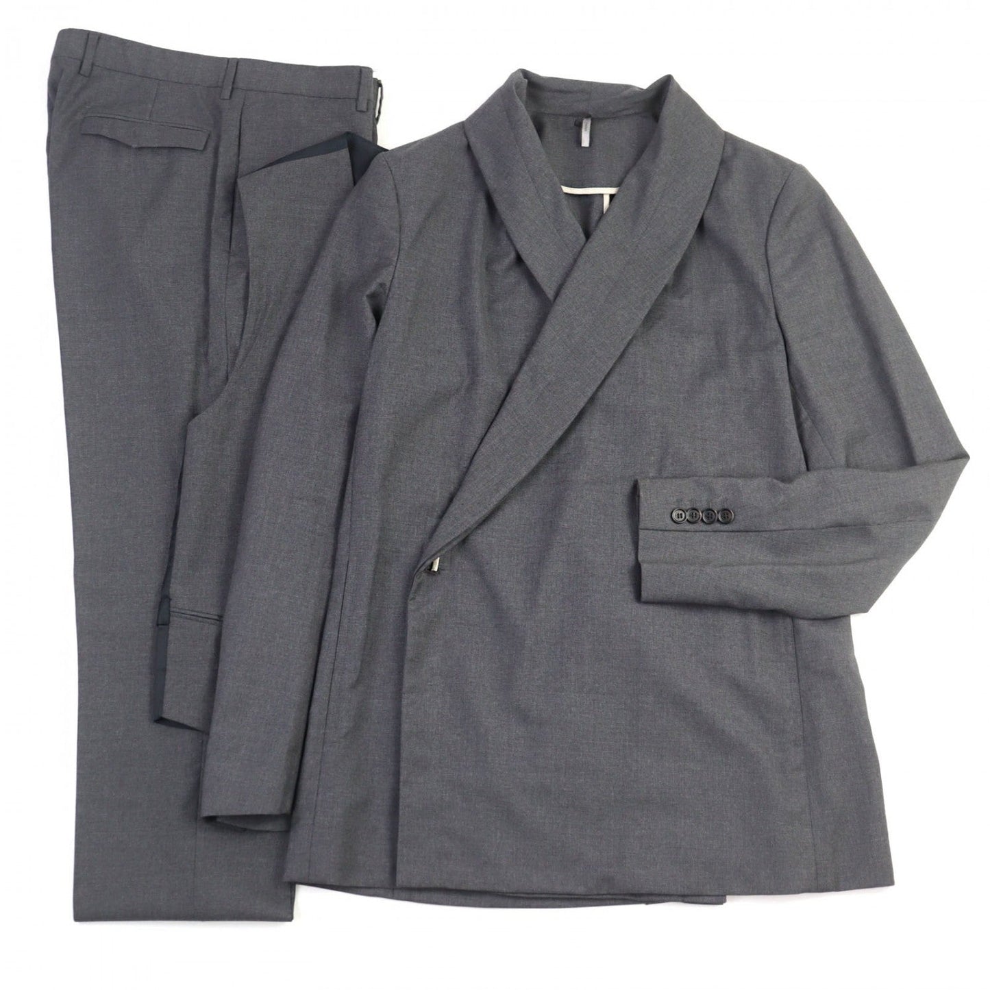Dior HOMME suit 163C213E0558 wool gray Jacket=50/Pants=48