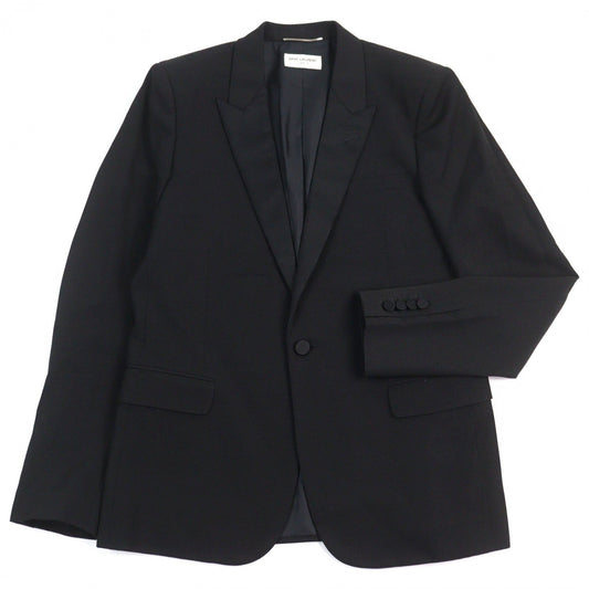 SAINT LAURENT PARIS Jacket 326807 wool black 50