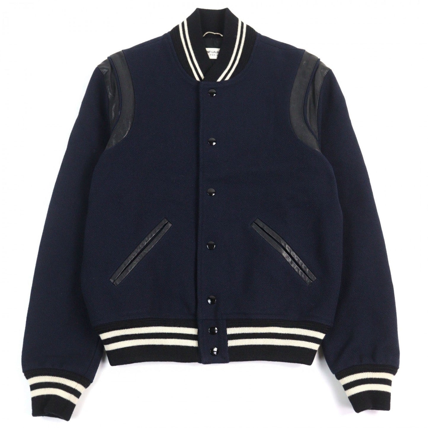 SAINT LAURENT PARIS Jacket 354718 wool Navy type 44
