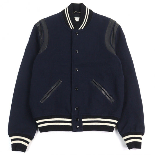 SAINT LAURENT PARIS Jacket 354718 wool Navy type 44