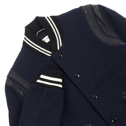 SAINT LAURENT PARIS Jacket 354718 wool Navy type 44