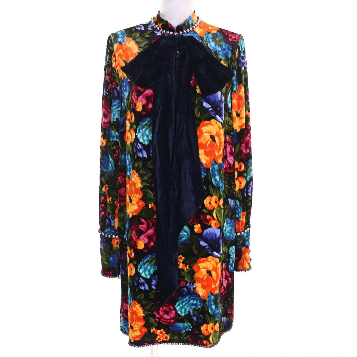 GUCCI one piece 493149 Rayon multicolor 40
