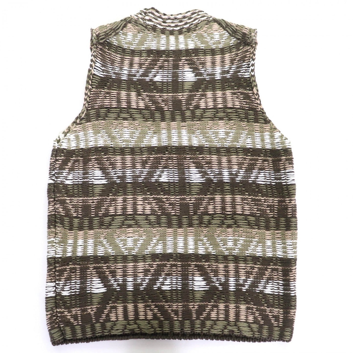 Dior HOMME Vest 383M636AT544 cotton Khaki type L