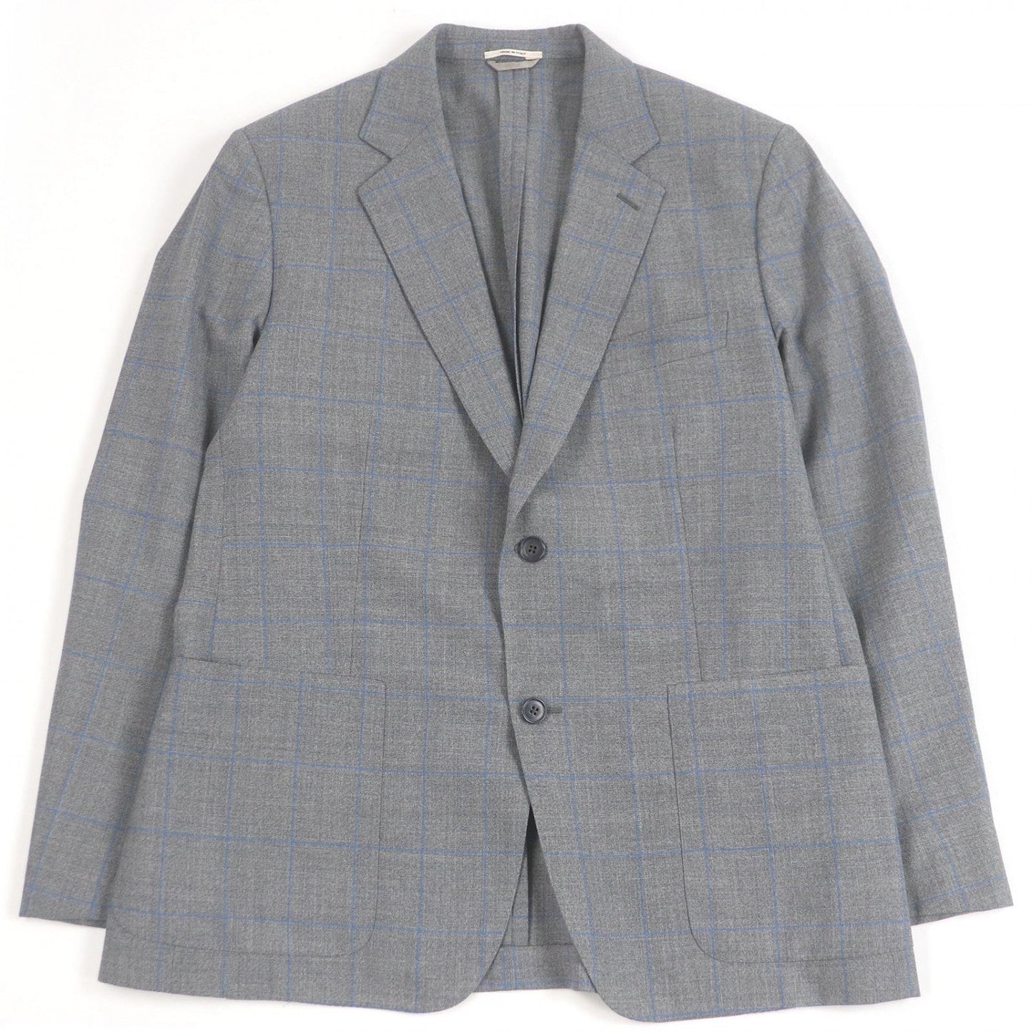 HERMES tailored jacket wool gray 52