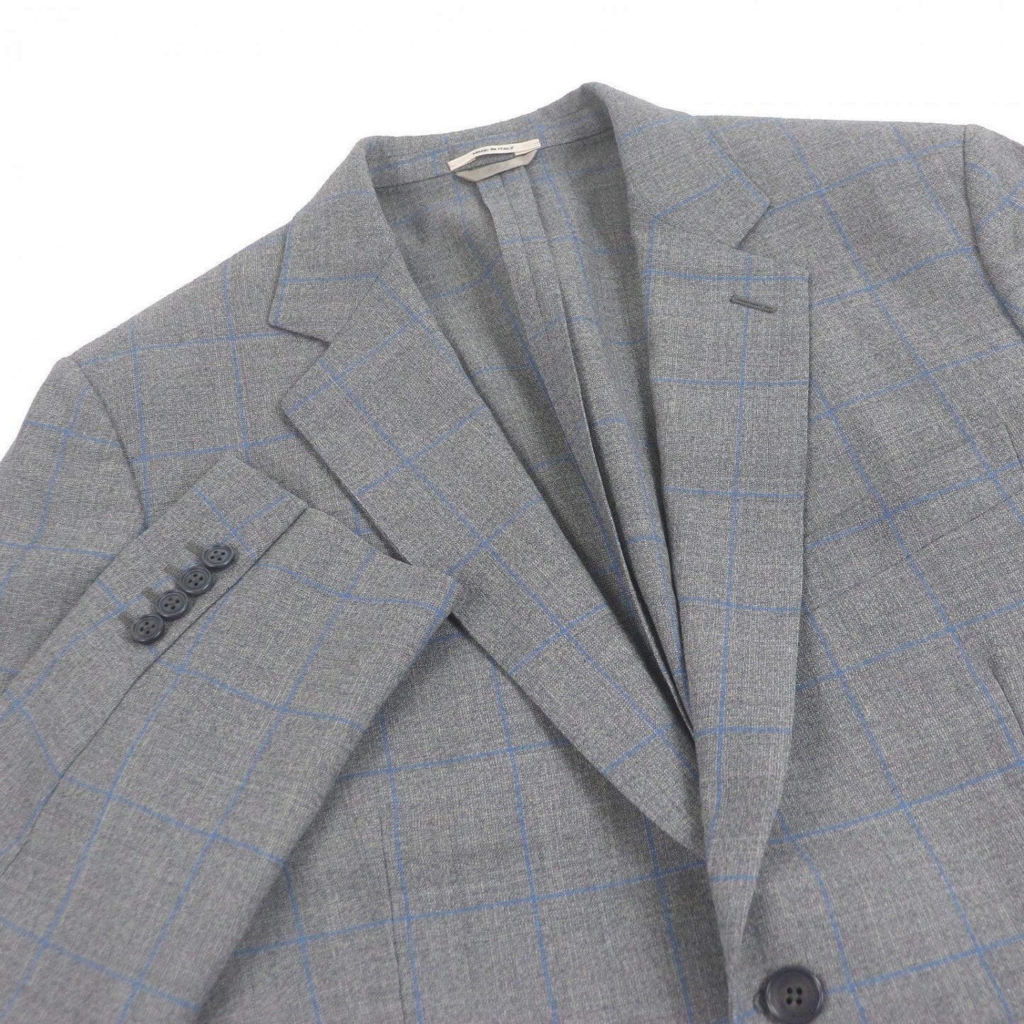 HERMES tailored jacket wool gray 52