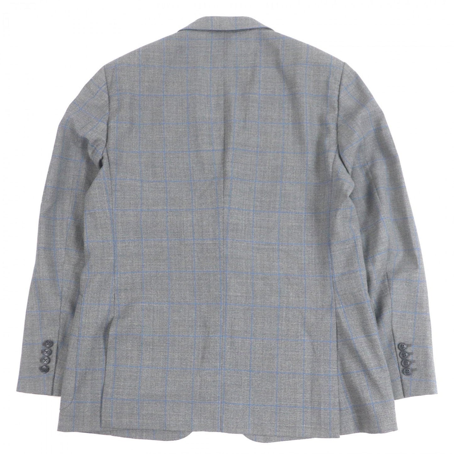 HERMES tailored jacket wool gray 52