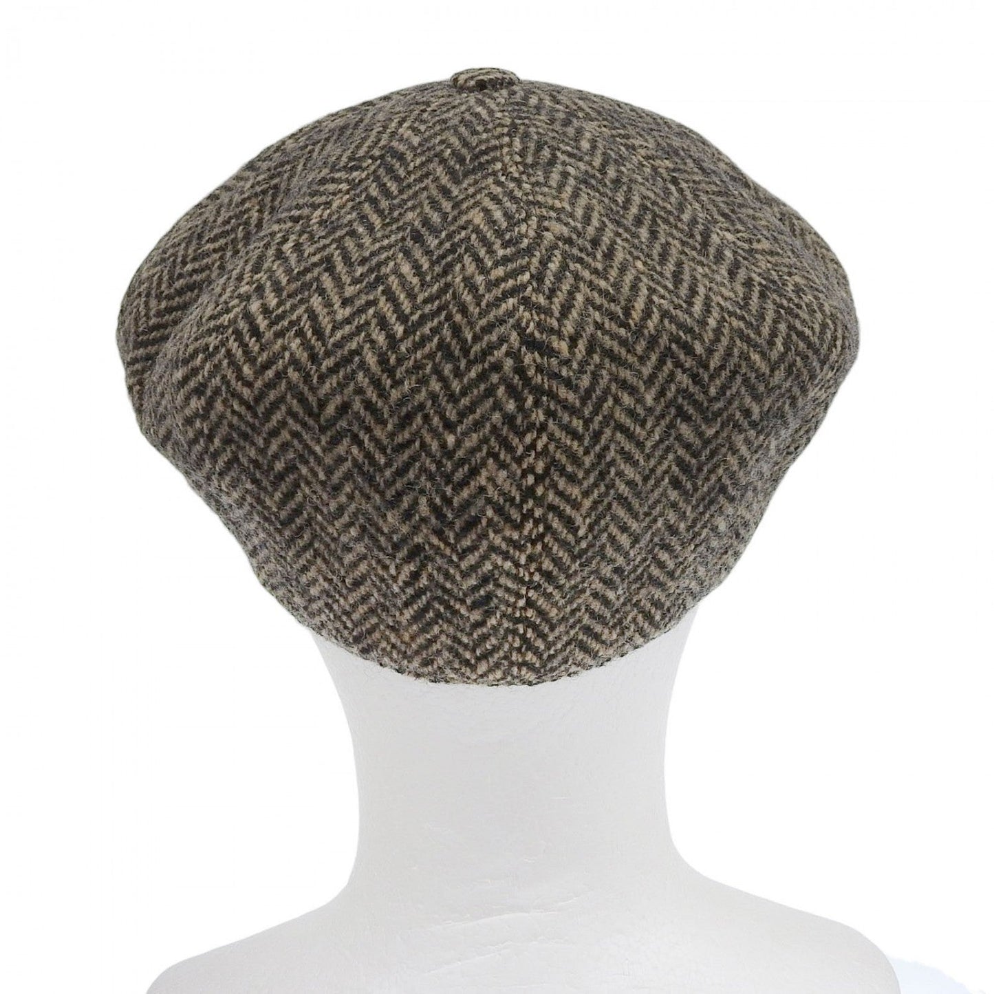 HERMES Casquette wool Brown 56