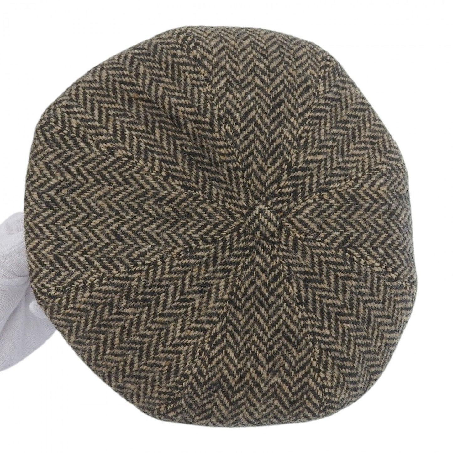 HERMES Casquette wool Brown 56