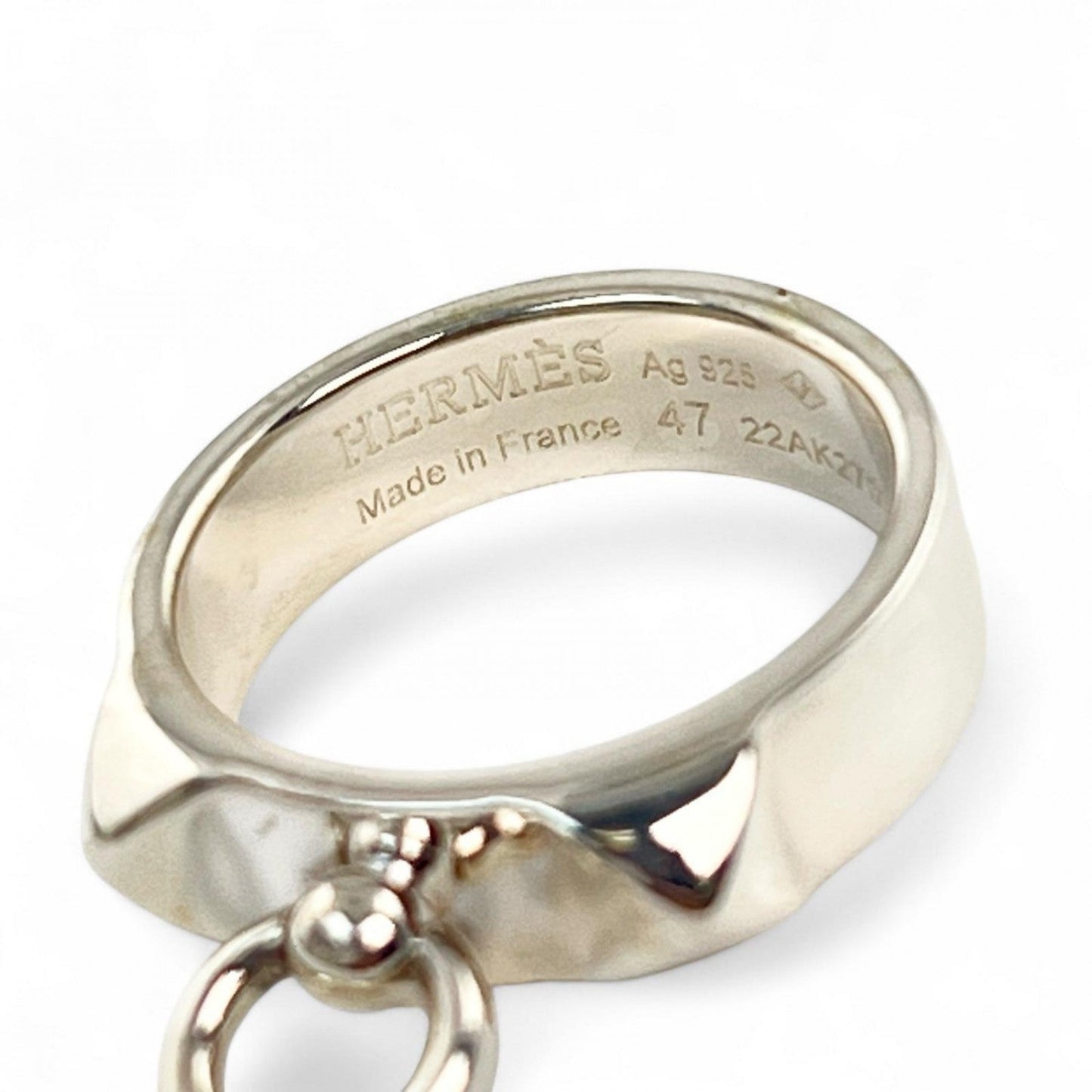 HERMES Ring AG925 Silver 47
