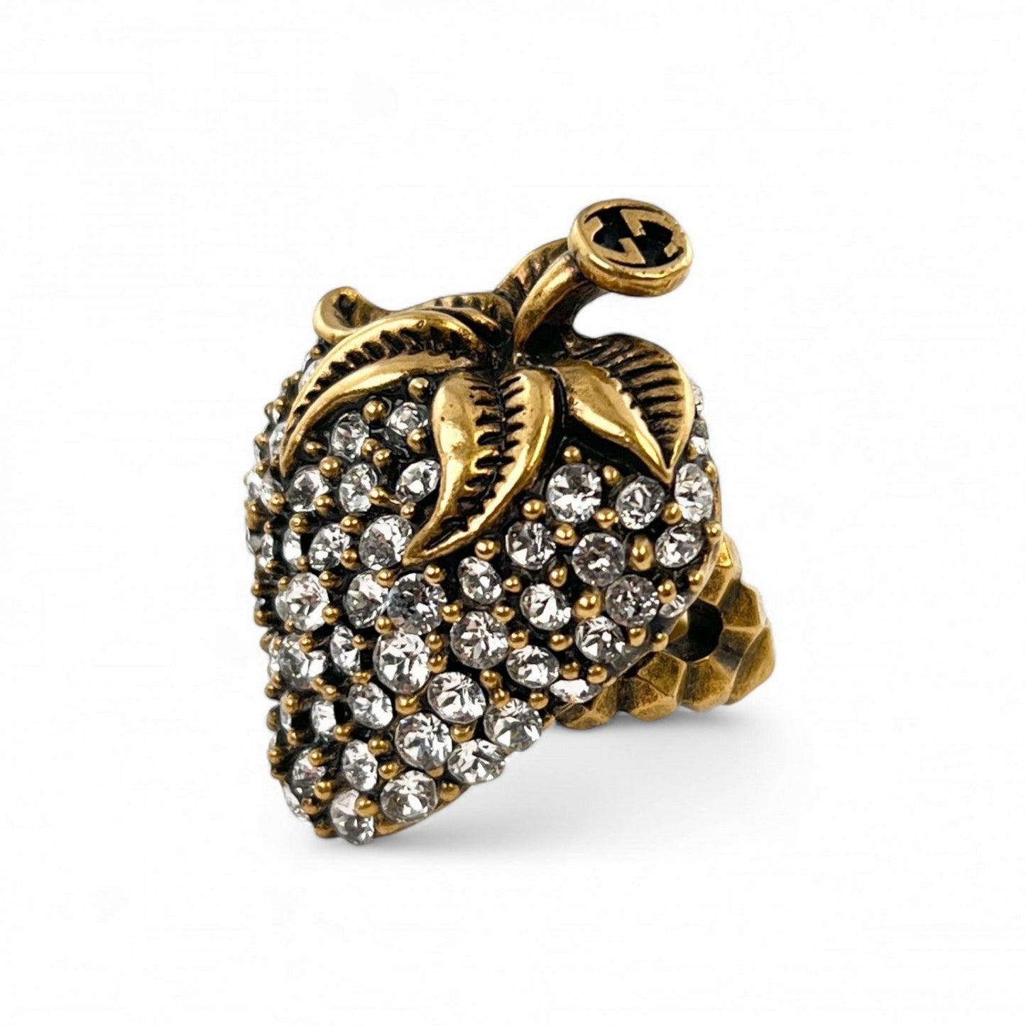 GUCCI Ring Gold Plated gold S