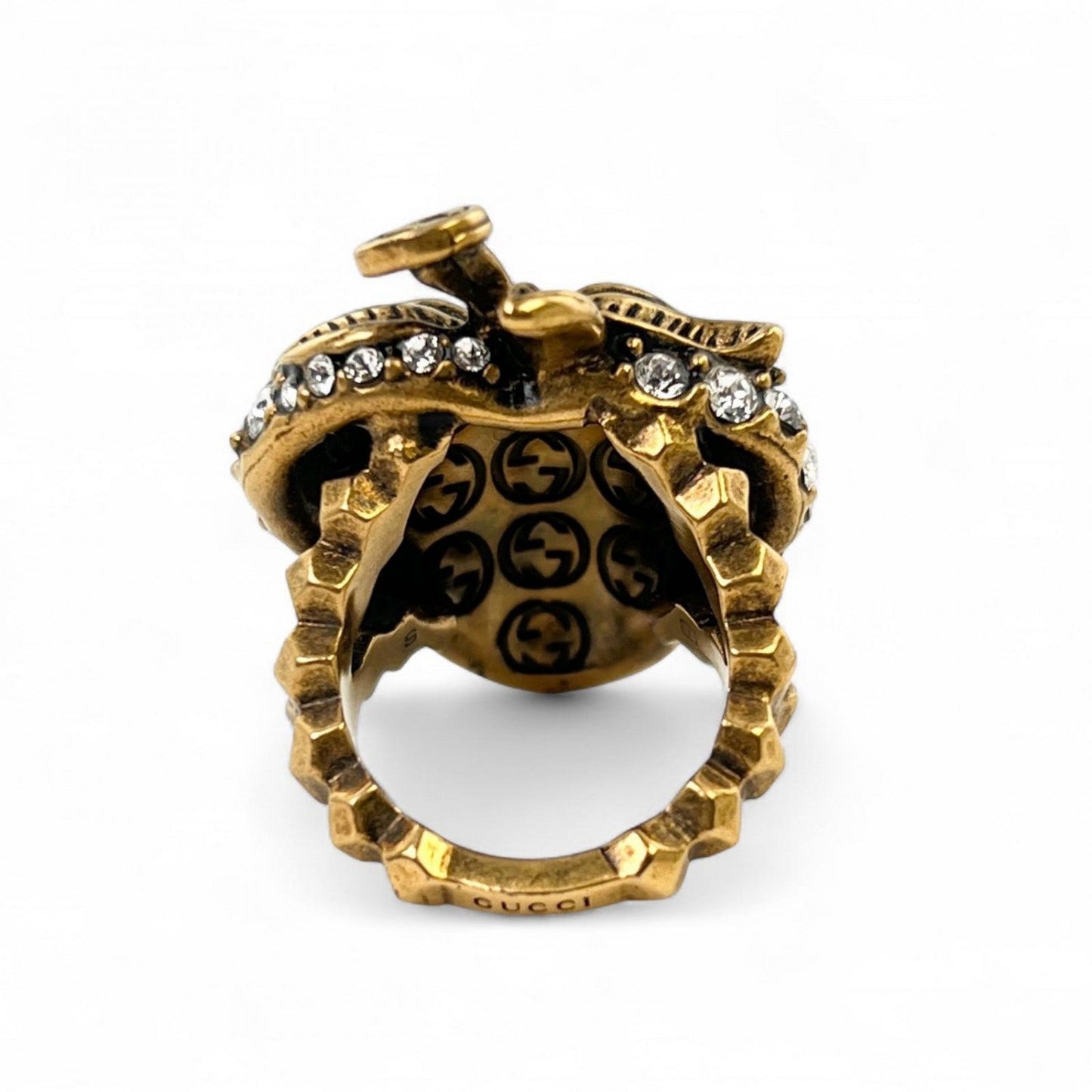 GUCCI Ring Gold Plated gold S