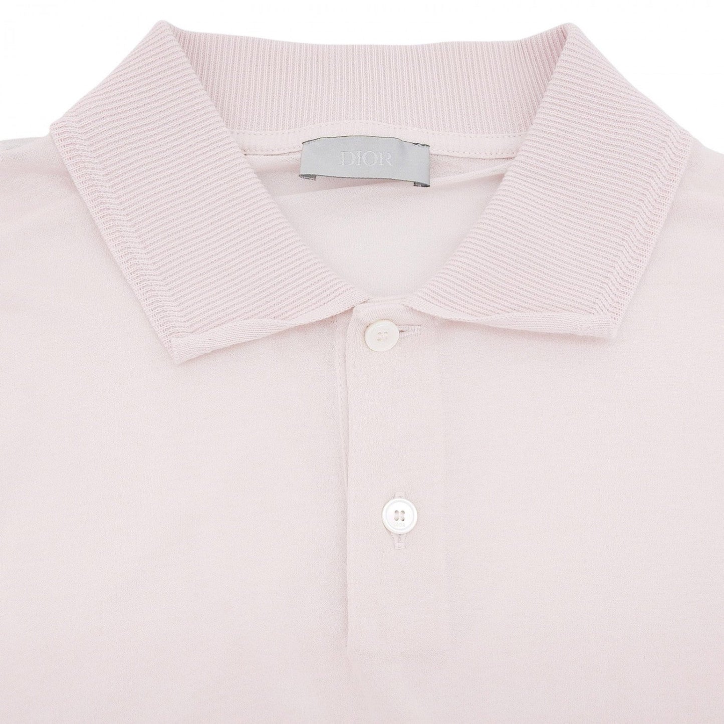 Dior Long sleeve polo shirt 243J831A0800 cotton pink S