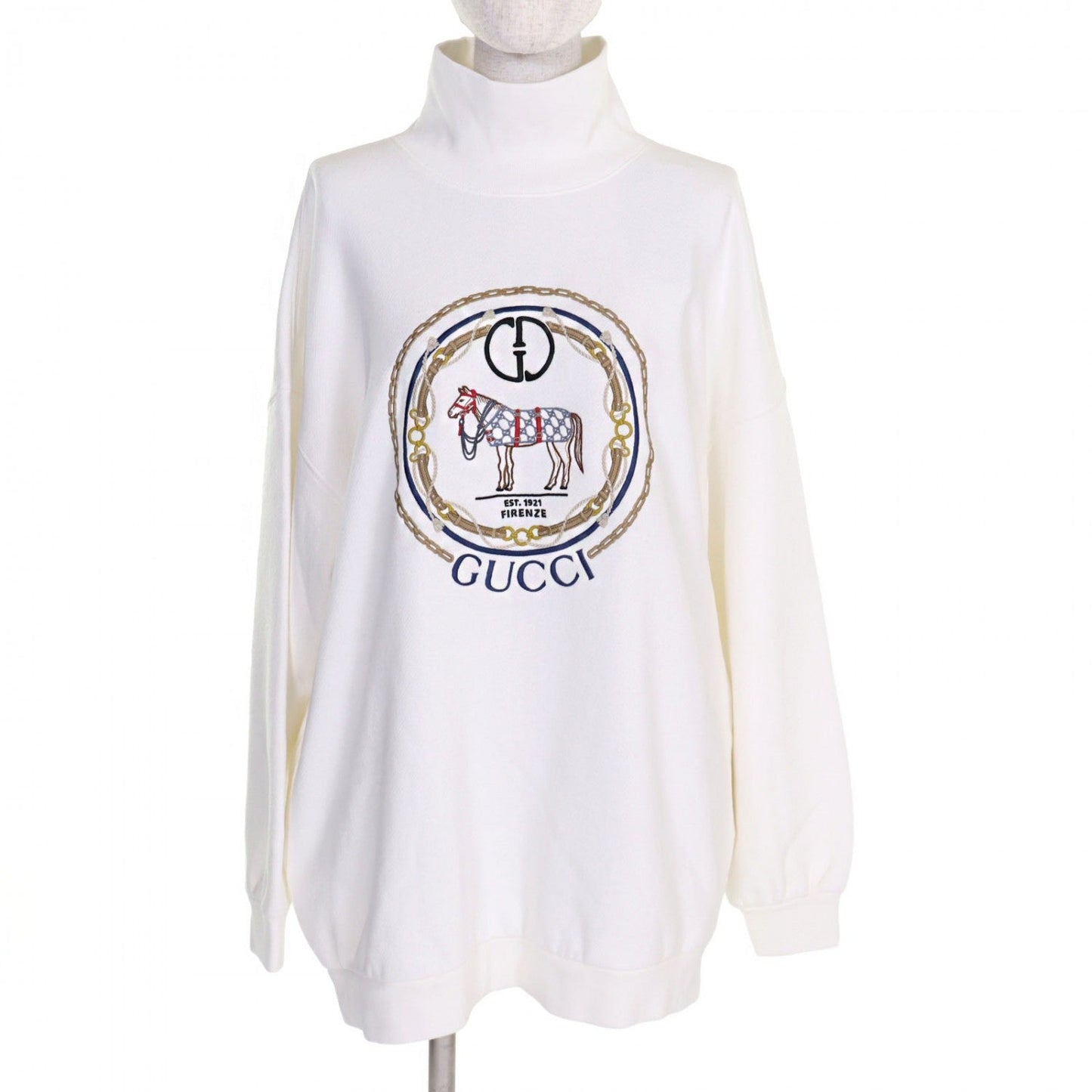 GUCCI sweat 760367 cotton White type S