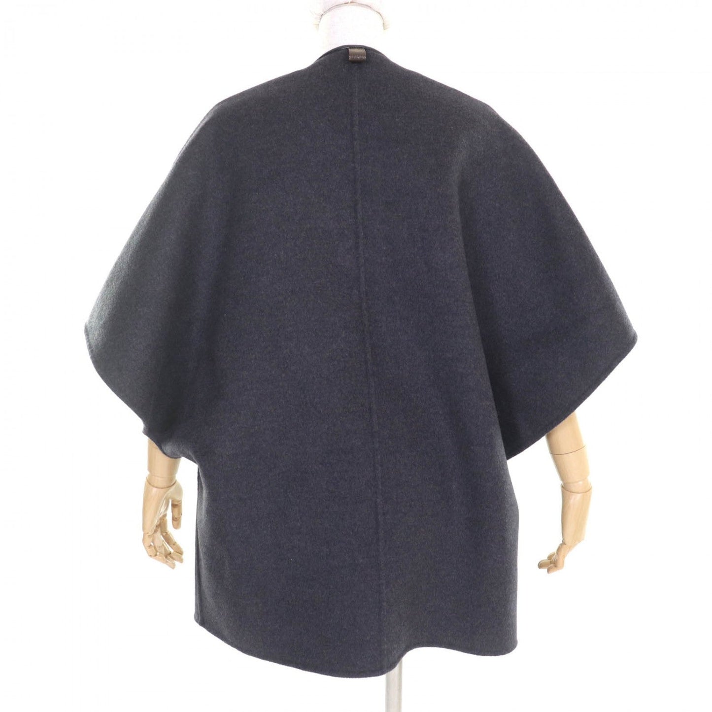 LOUIS VUITTON coat FGC038QWE wool Charcoal gray 34