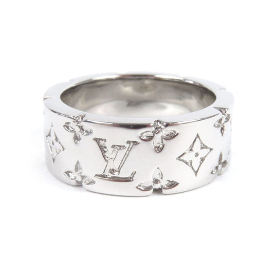 LOUIS VUITTON Ring M1182L ã¼ Silver Ring LV Mosaic L