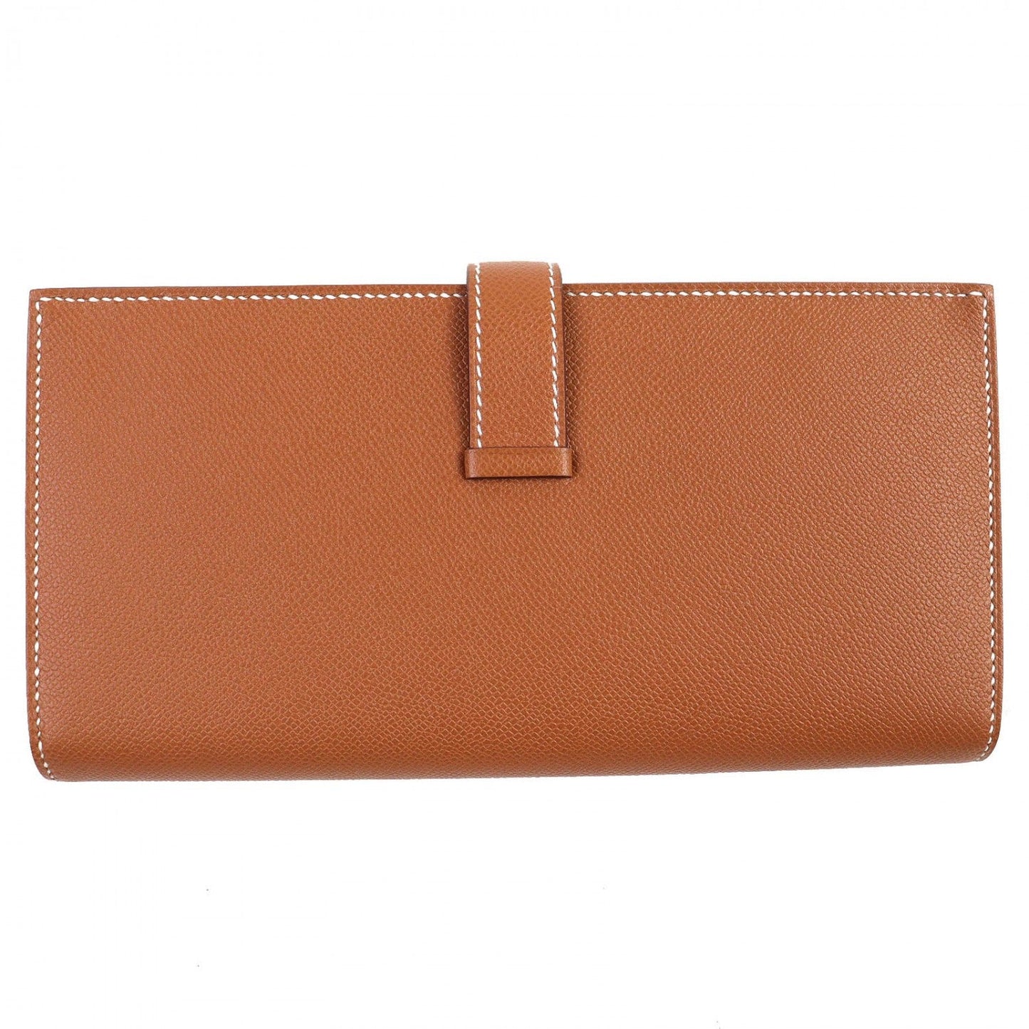HERMES Long Wallet Purse Vaugham gold Beansufla