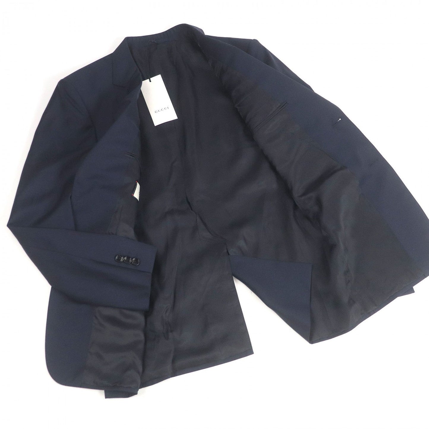 GUCCI tailored jacket 252024 wool Navy 48