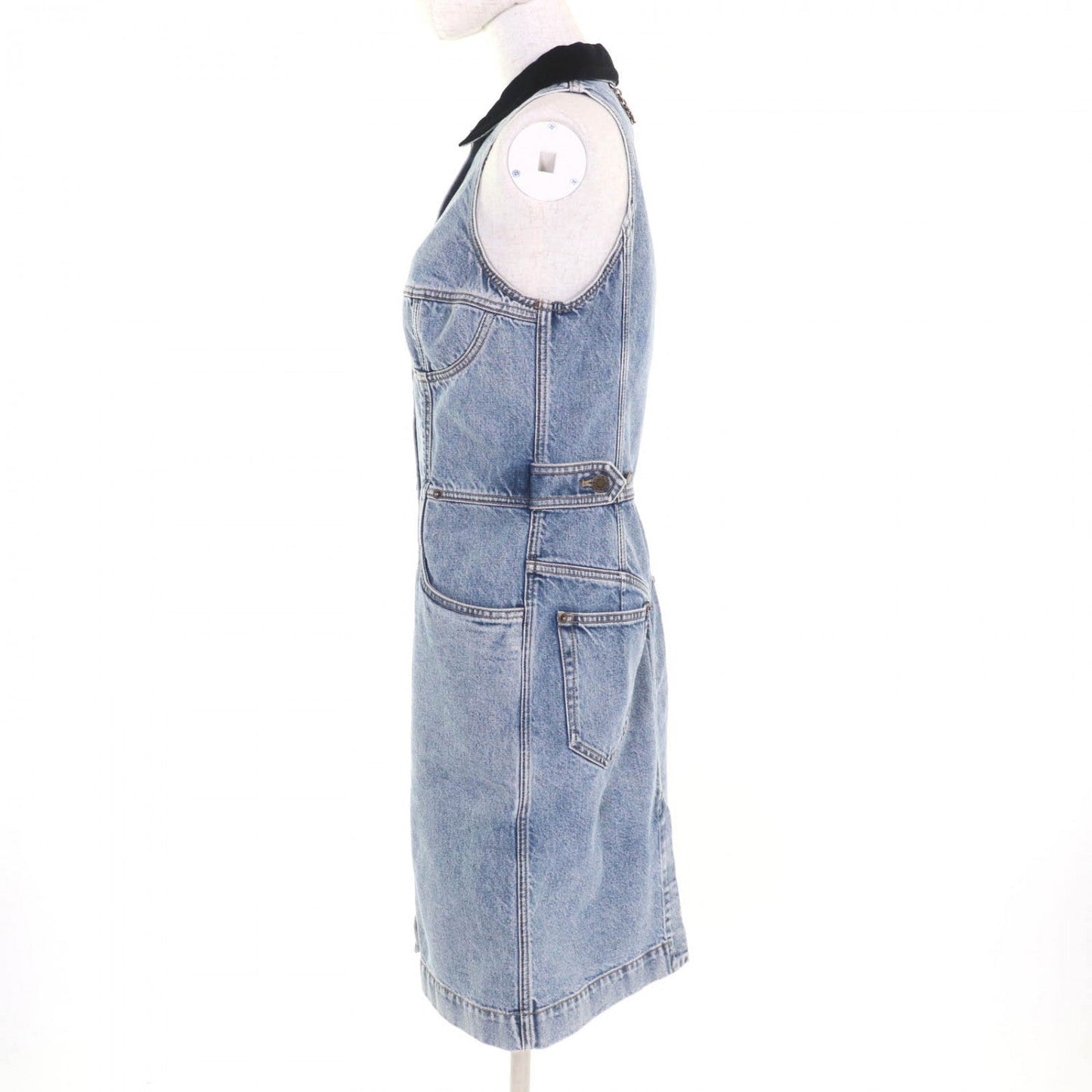 LOUIS VUITTON one piece RW241WJ cotton Indigo 38