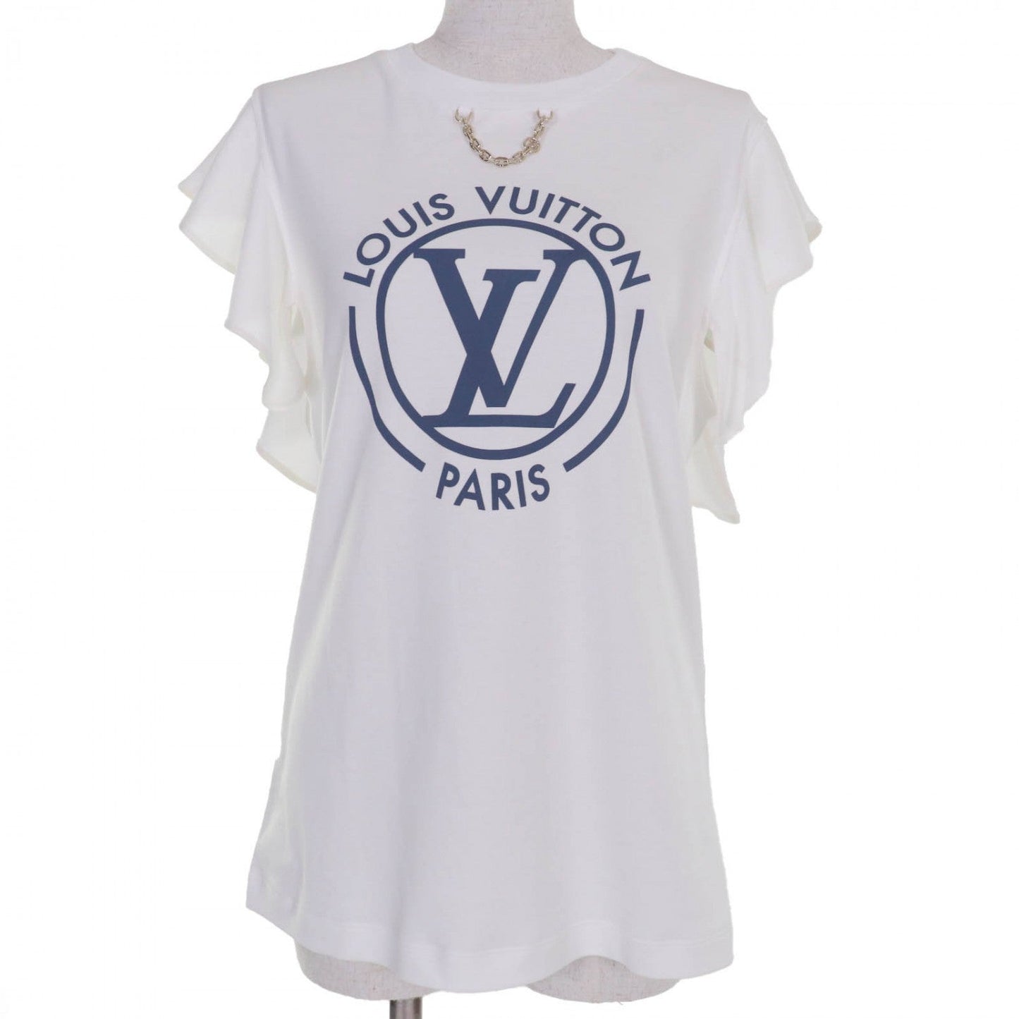 LOUIS VUITTON tops cotton white L
