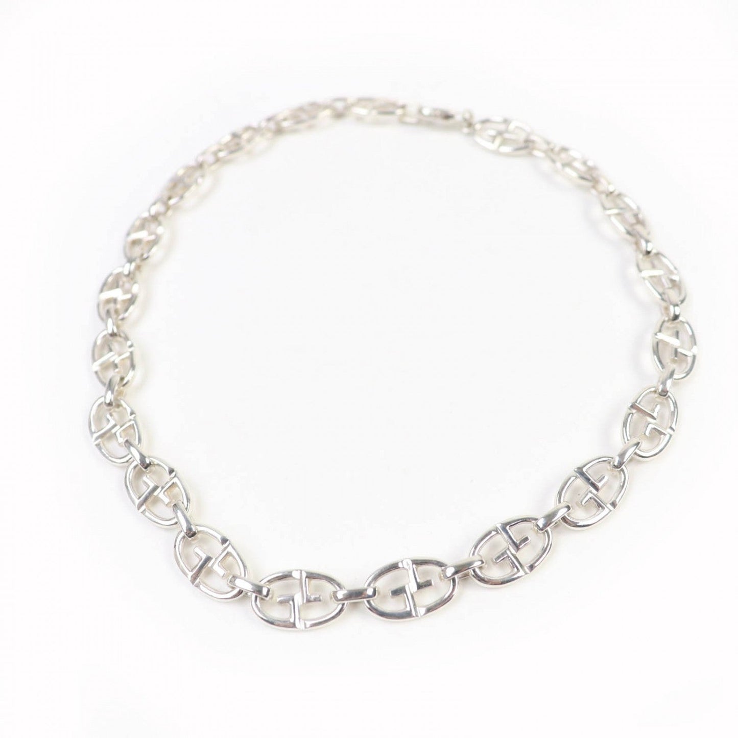 GUCCI choker 925 Silver Necklace
