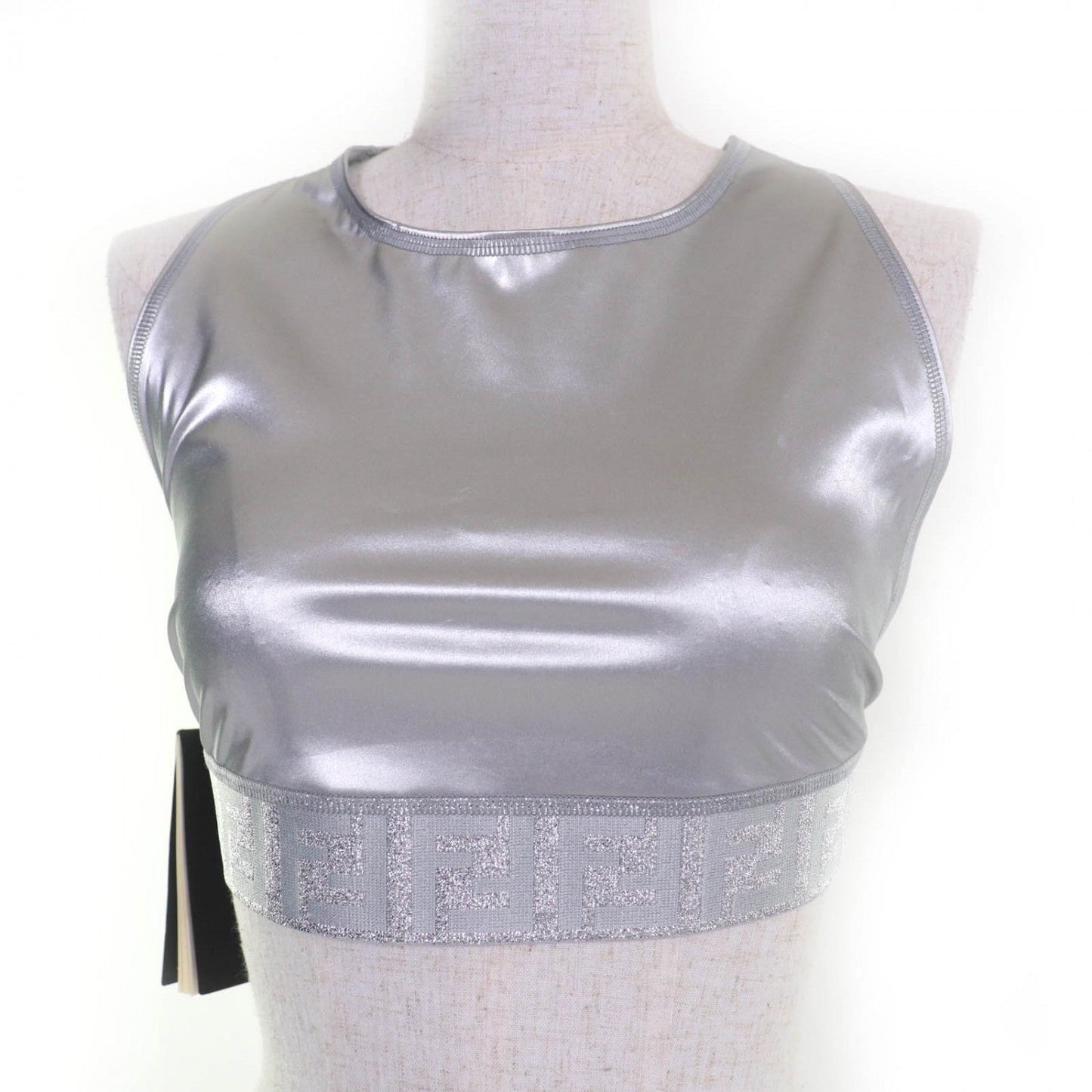 FENDI tops FAF119 Nylon Silver 40