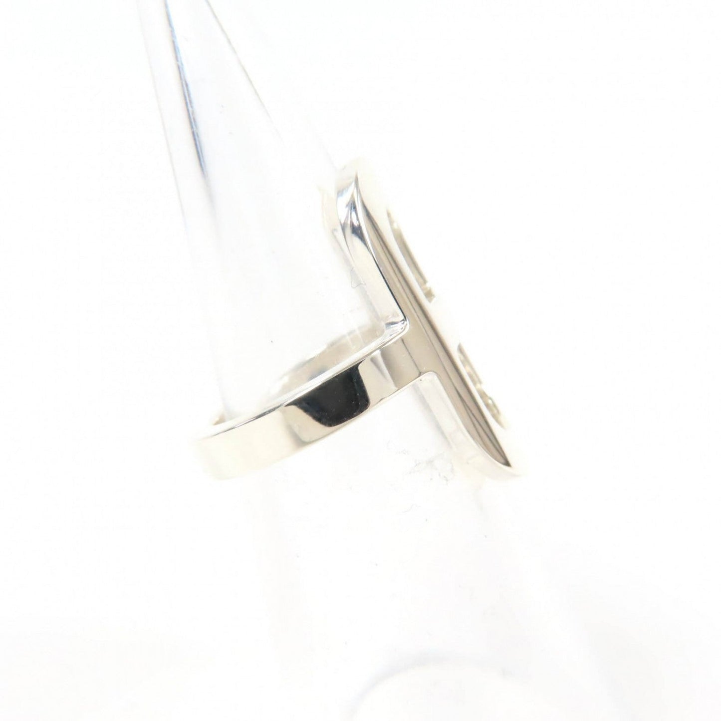 HERMES Ring AG925 Silver EverChene Dunkle PM Ring 46