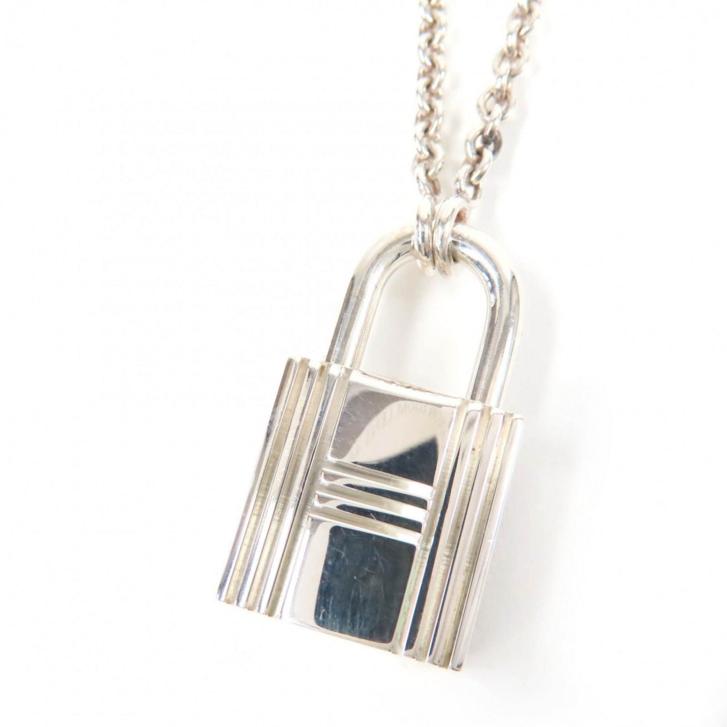 HERMES Necklace AG925 Silver Cadena Necklace